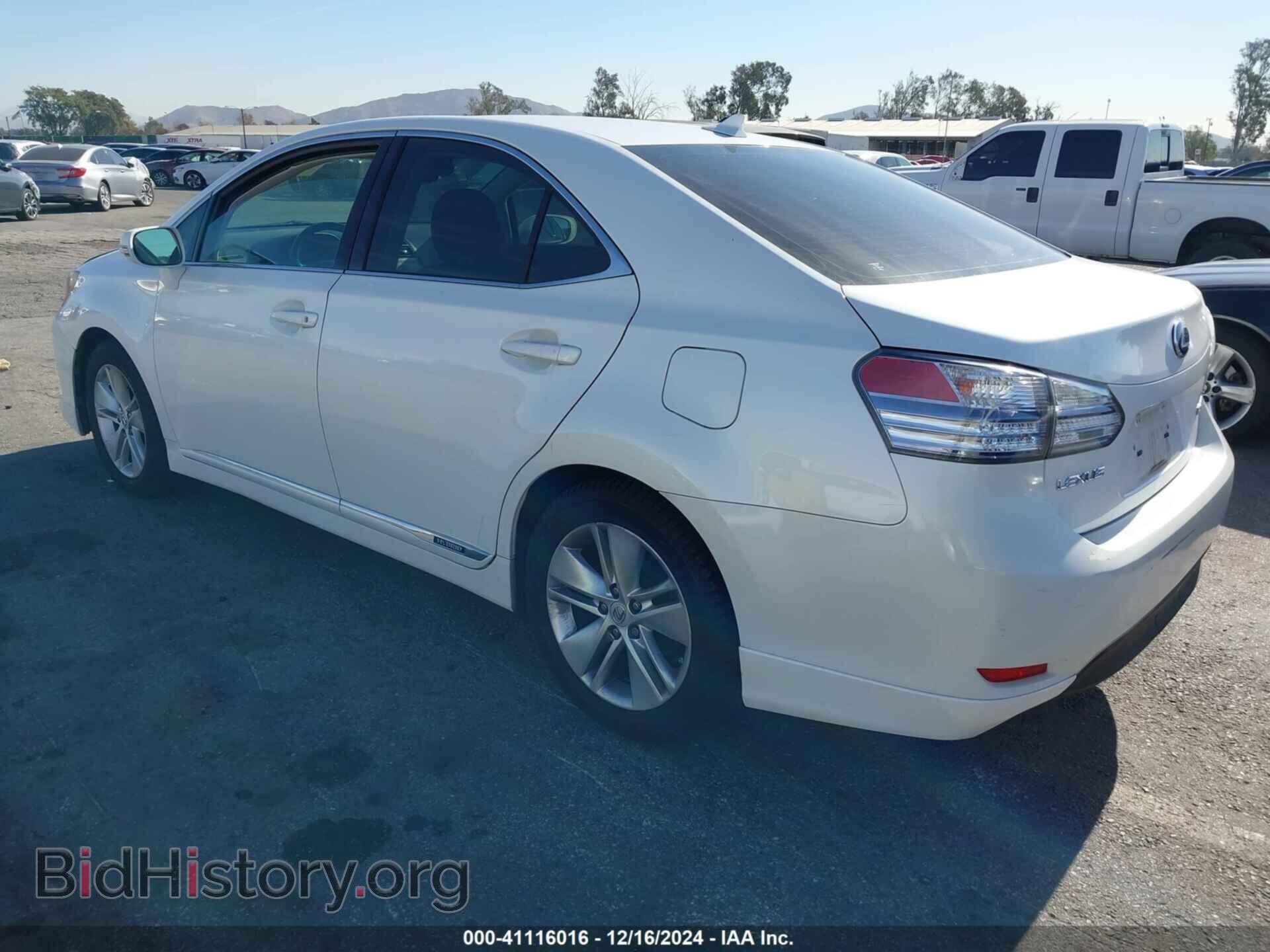 2010 LEXUS HS 250H - VIN: JTHBB1BAXA2007802 - Photo 3