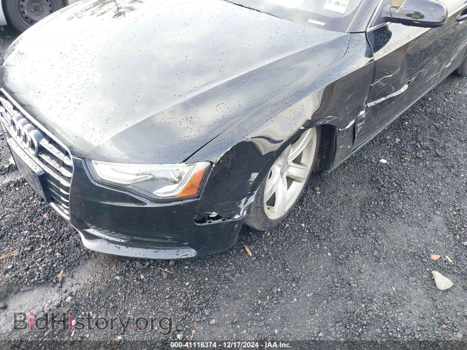 2013 AUDI A5 - VIN: WAULFAFR6DA028728 - Фото 6