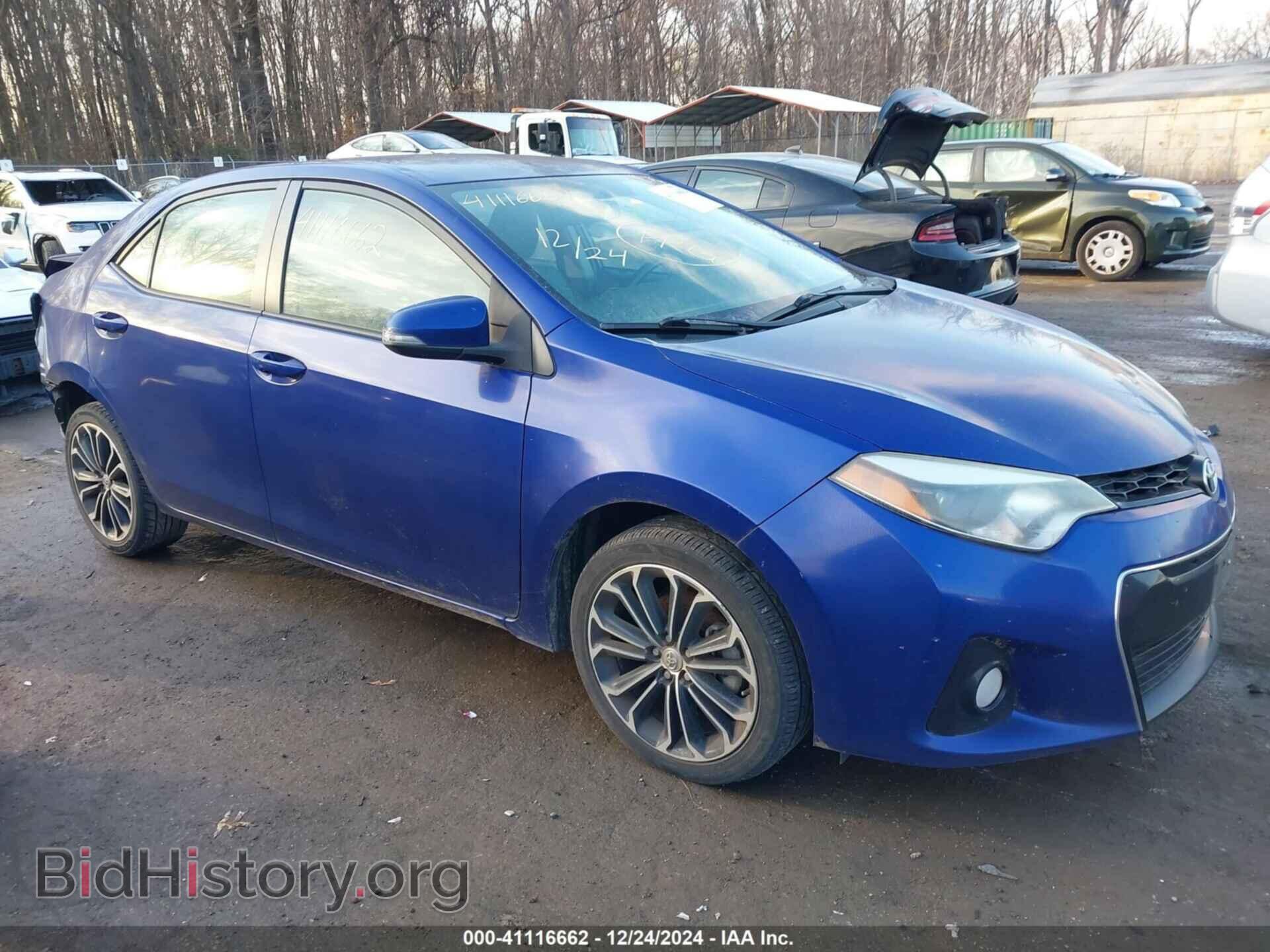 Фотография 5YFBURHE5FP362227 - TOYOTA COROLLA 2015