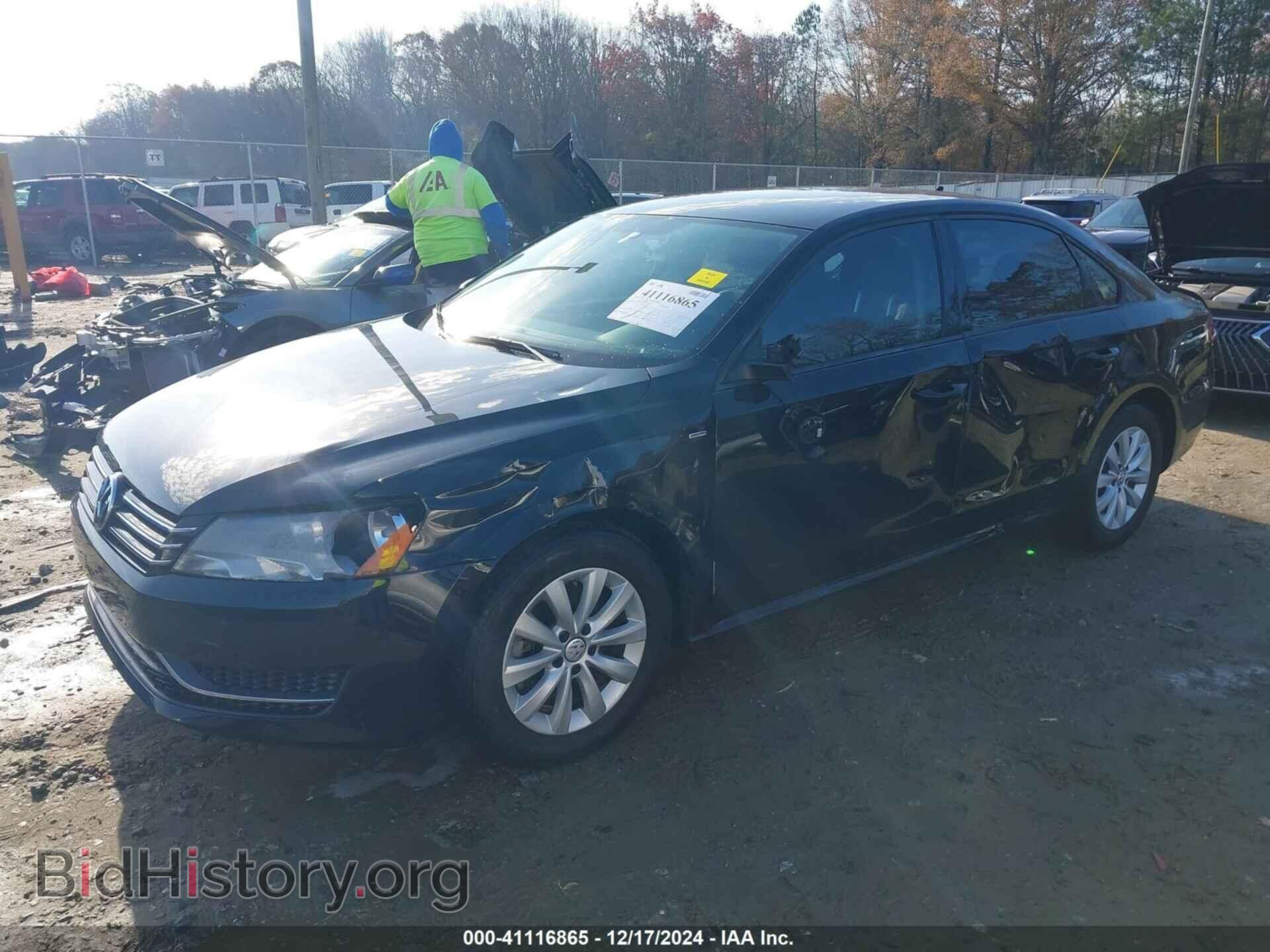 2013 VOLKSWAGEN PASSAT - VIN: 1VWAP7A38DC150716 - Фото 2