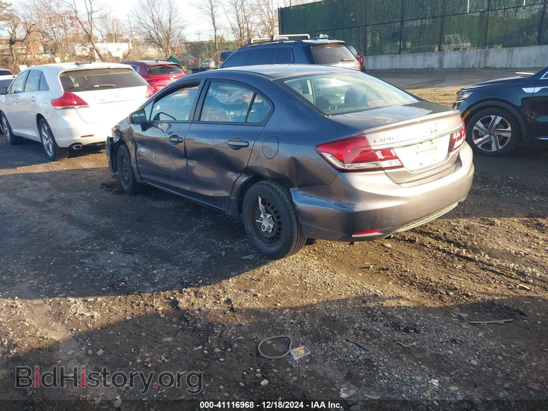 2015 HONDA CIVIC - VIN: 19XFB2F57FE700018 - Фото 3