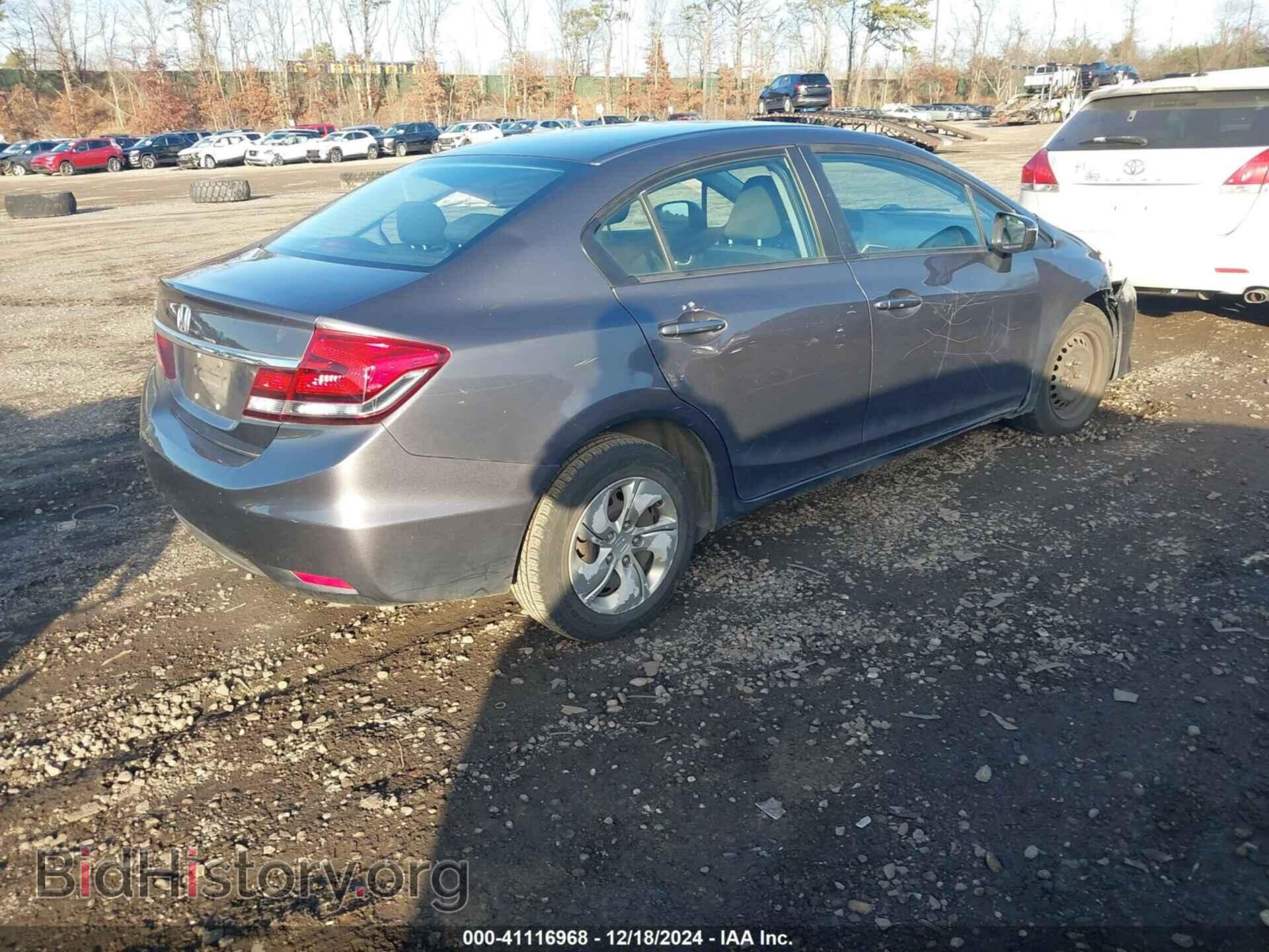2015 HONDA CIVIC - VIN: 19XFB2F57FE700018 - Фото 4