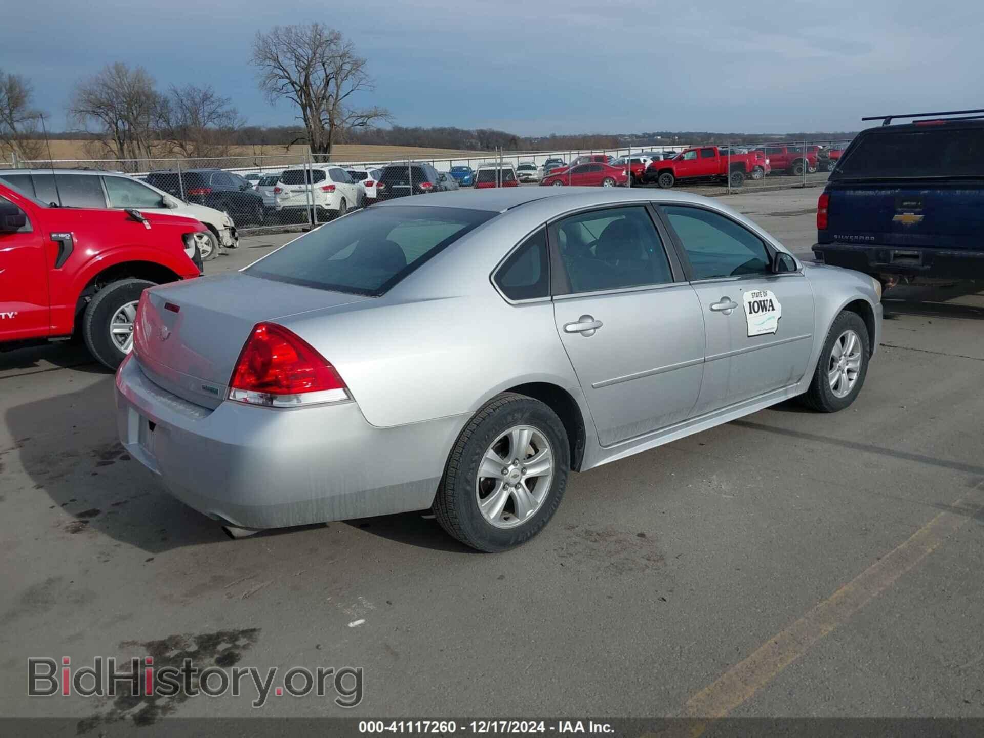 2013 CHEVROLET IMPALA - VIN: 2G1WF5E34D1249168 - Фото 4