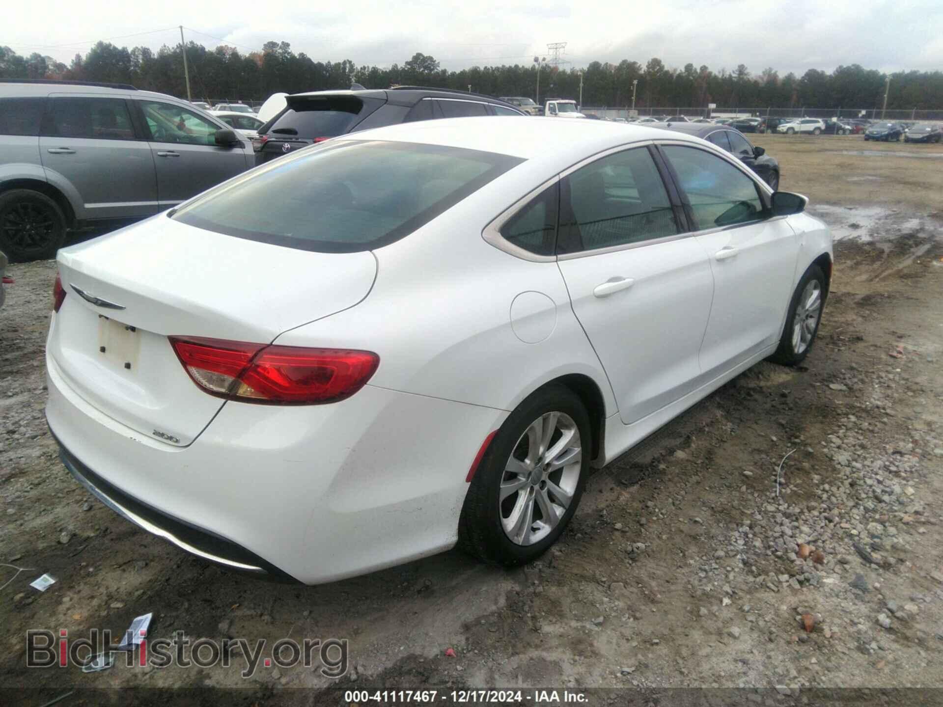 2015 CHRYSLER 200 - VIN: 1C3CCCAB0FN715463 - Фото 4