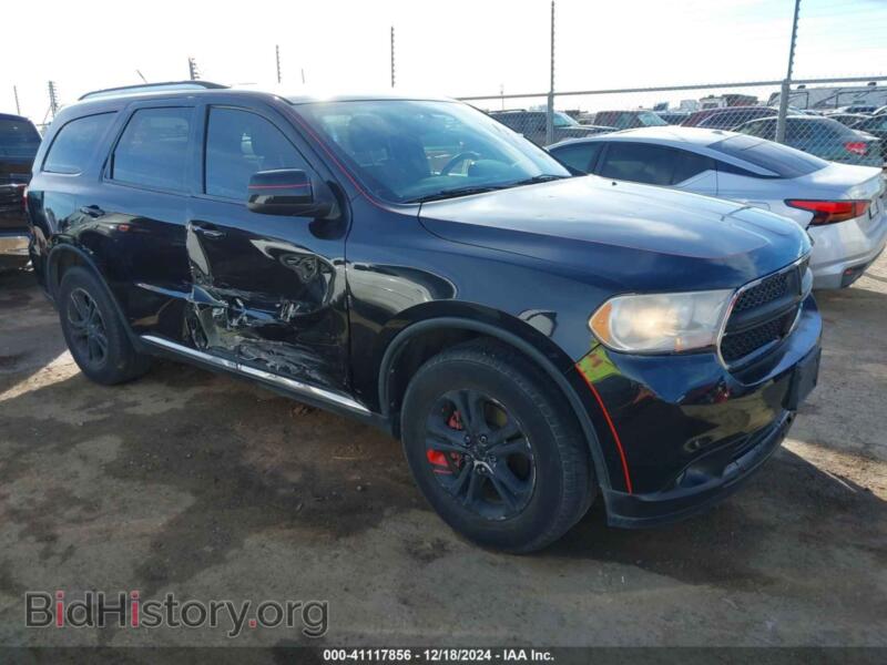 2013 Dodge DURANGO SXT (VIN 1C4RDHAG0DC598245) — фото 1 из 17, IAAI, повреждение: правый бок