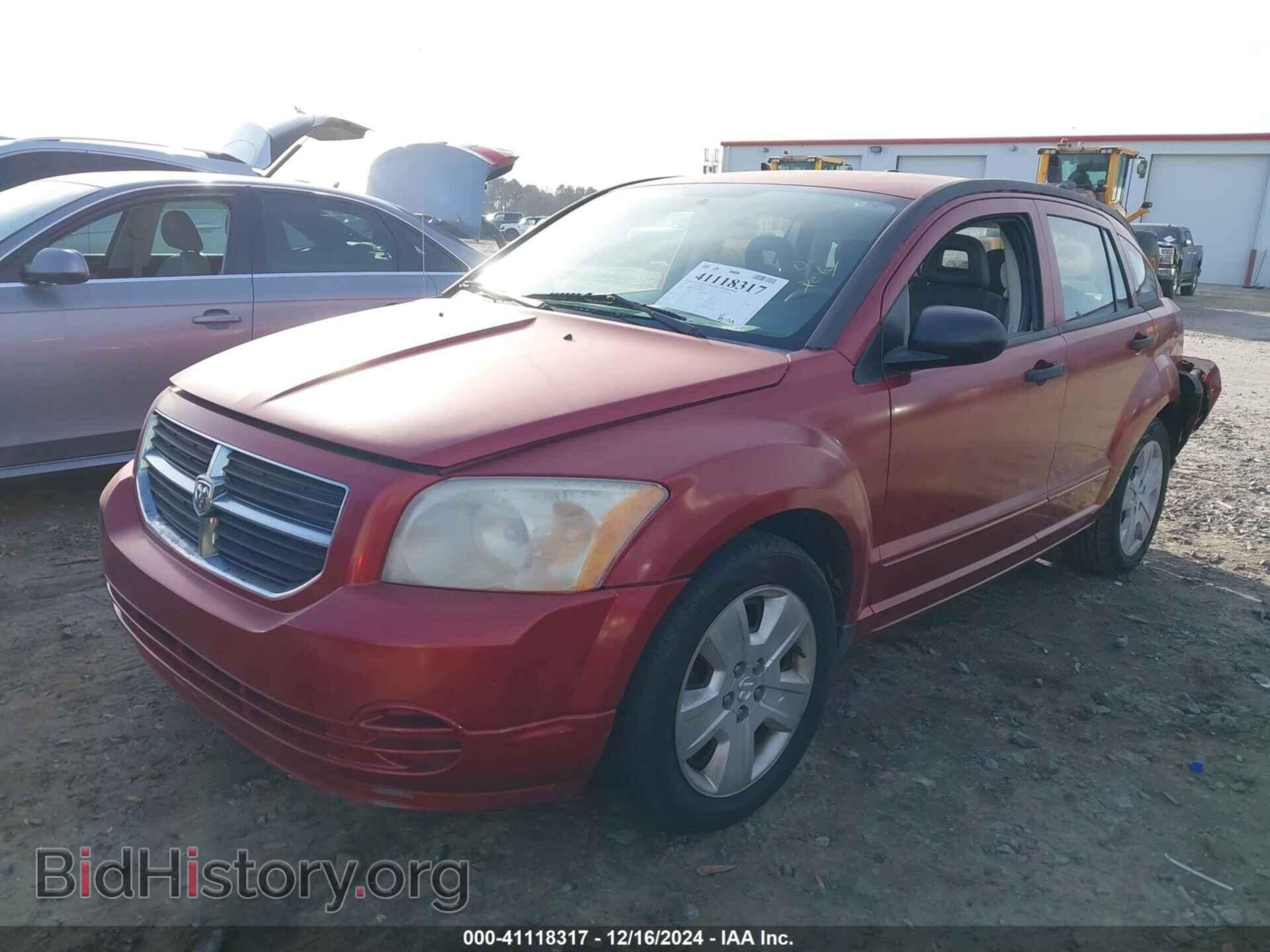 2007 DODGE CALIBER - VIN: 1B3HB48B17D554288 - Фото 2