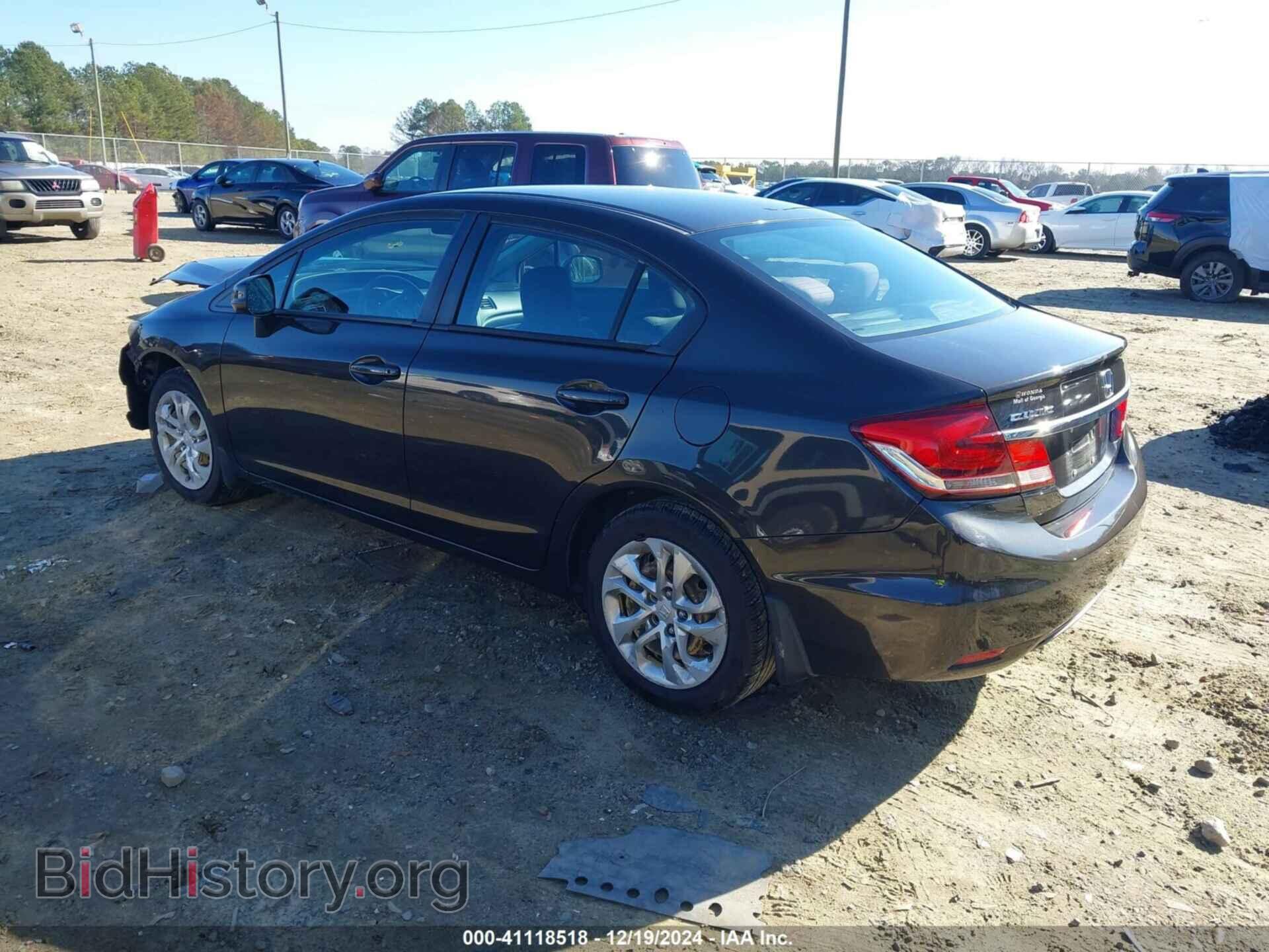 2013 HONDA CIVIC - VIN: 19XFB2F54DE068110 - Фото 3