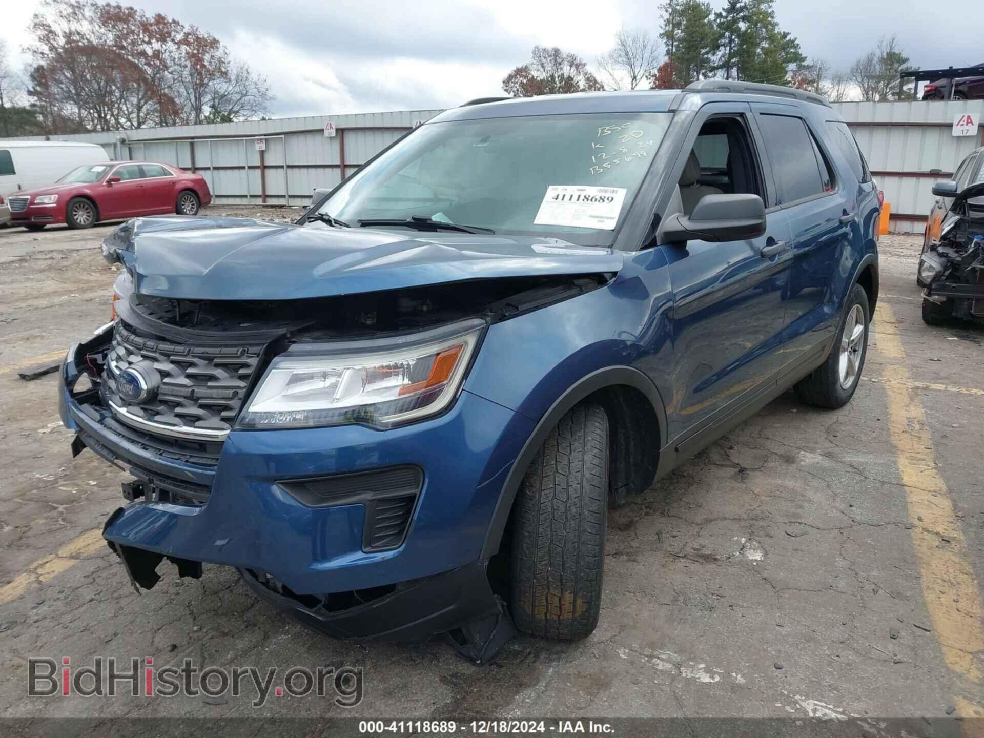 2018 FORD EXPLORER - VIN: 1FM5K7B88JGB55699 - Фото 2
