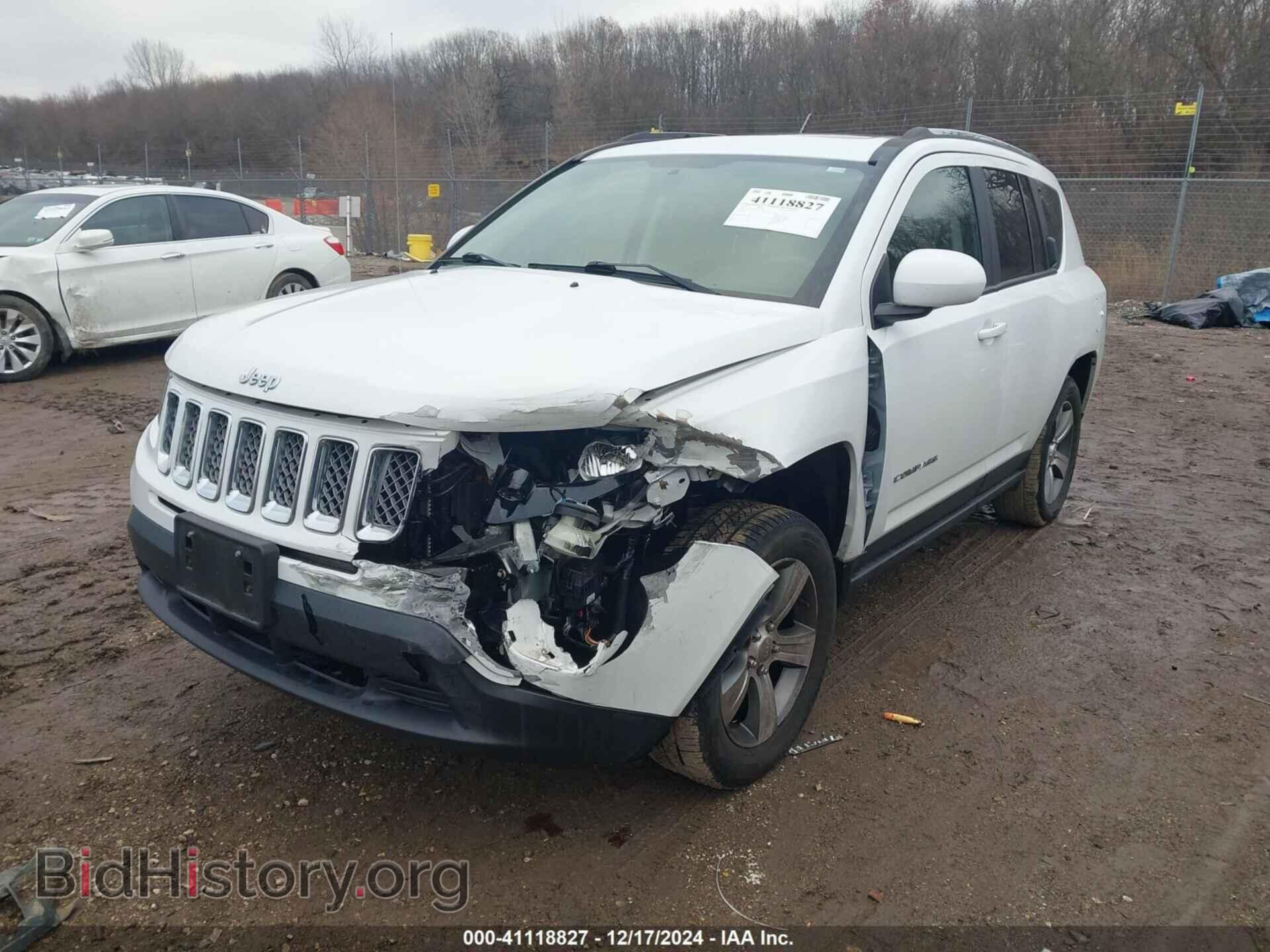 2017 JEEP COMPASS - VIN: 1C4NJDEB2HD110539 - Фото 2