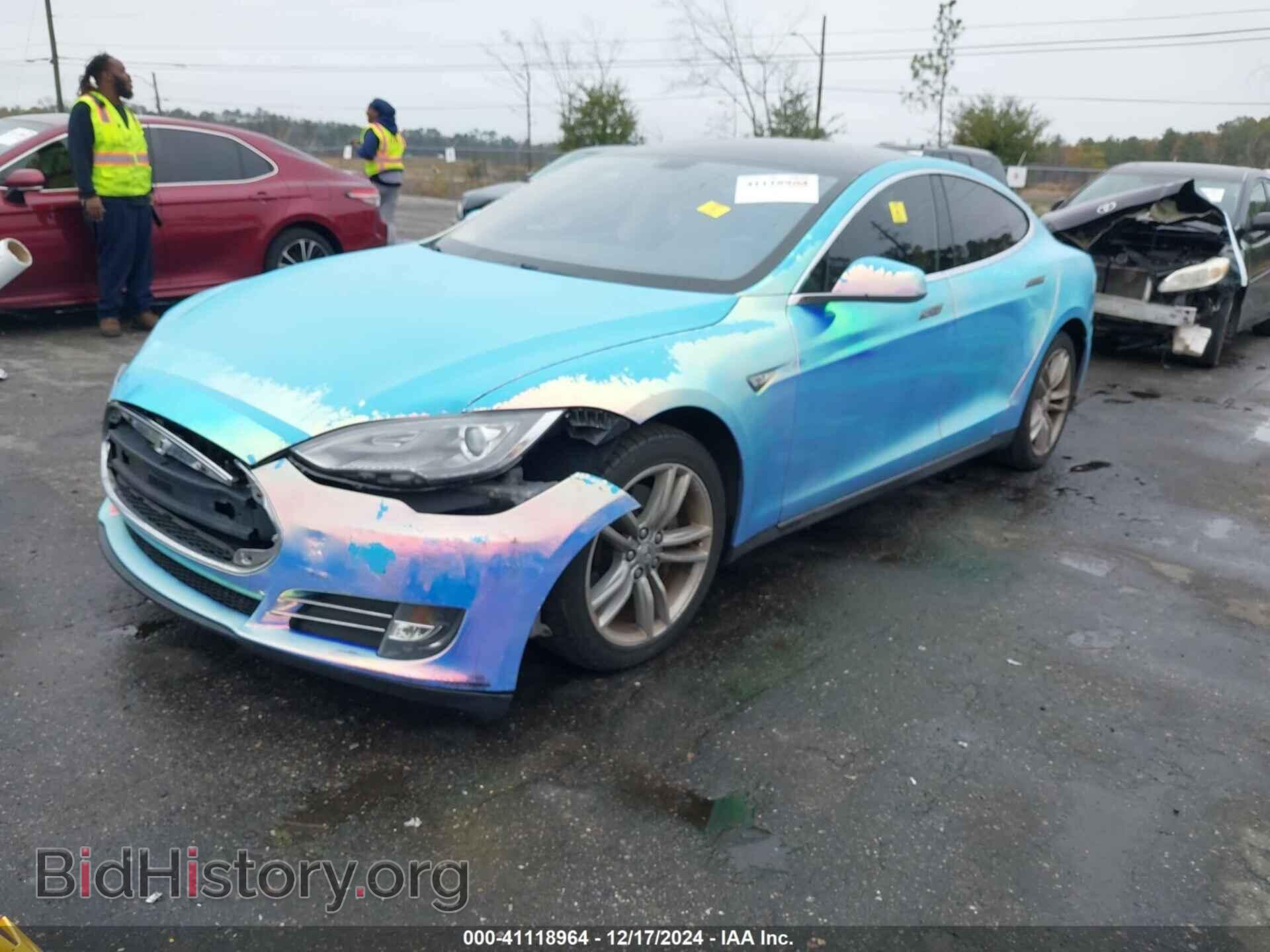 2013 TESLA MODEL S - VIN: 5YJSA1CN4DFP07726 - Photo 2