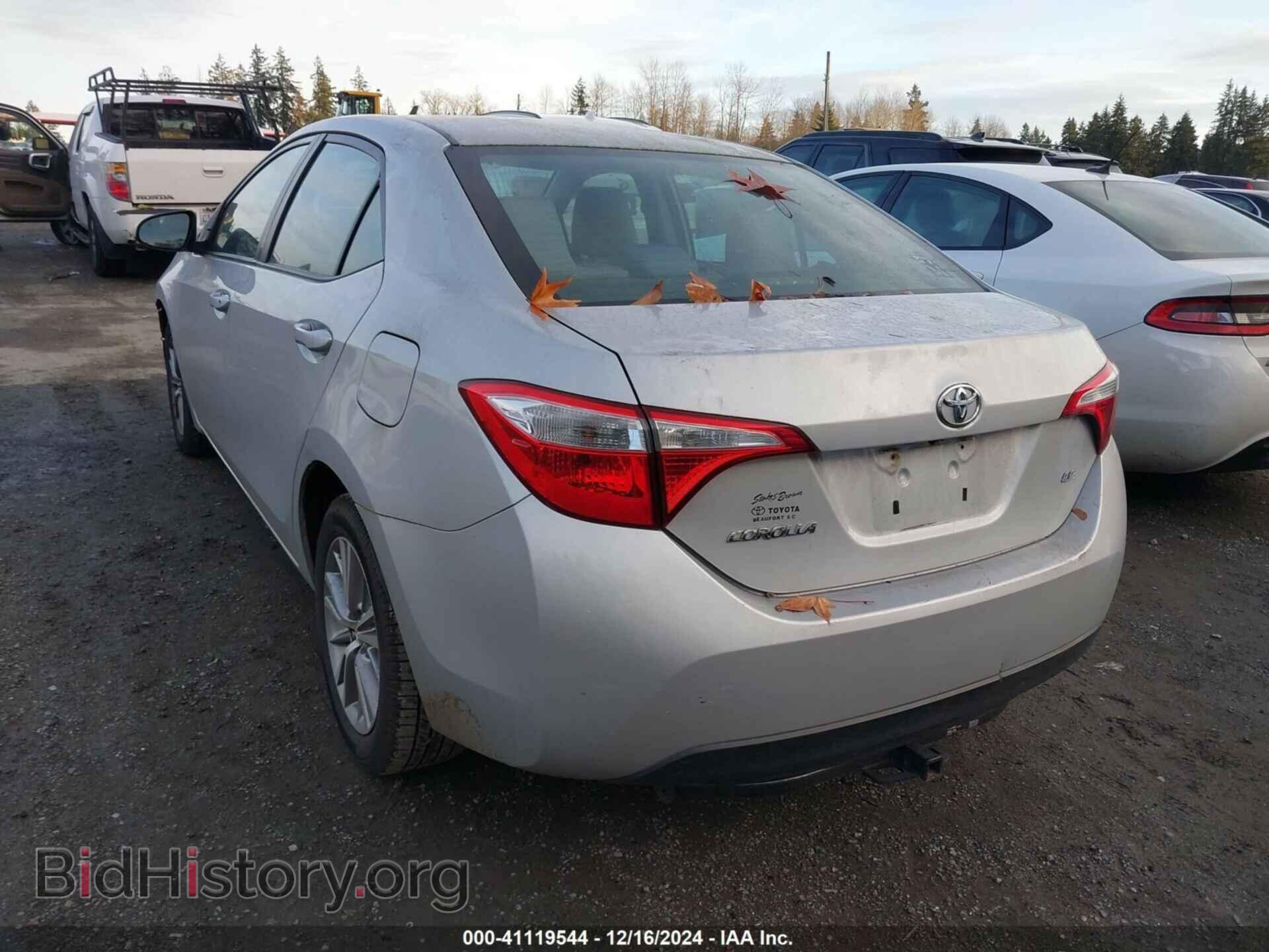 2015 TOYOTA COROLLA - VIN: 2T1BURHEXFC409168 - Фото 3
