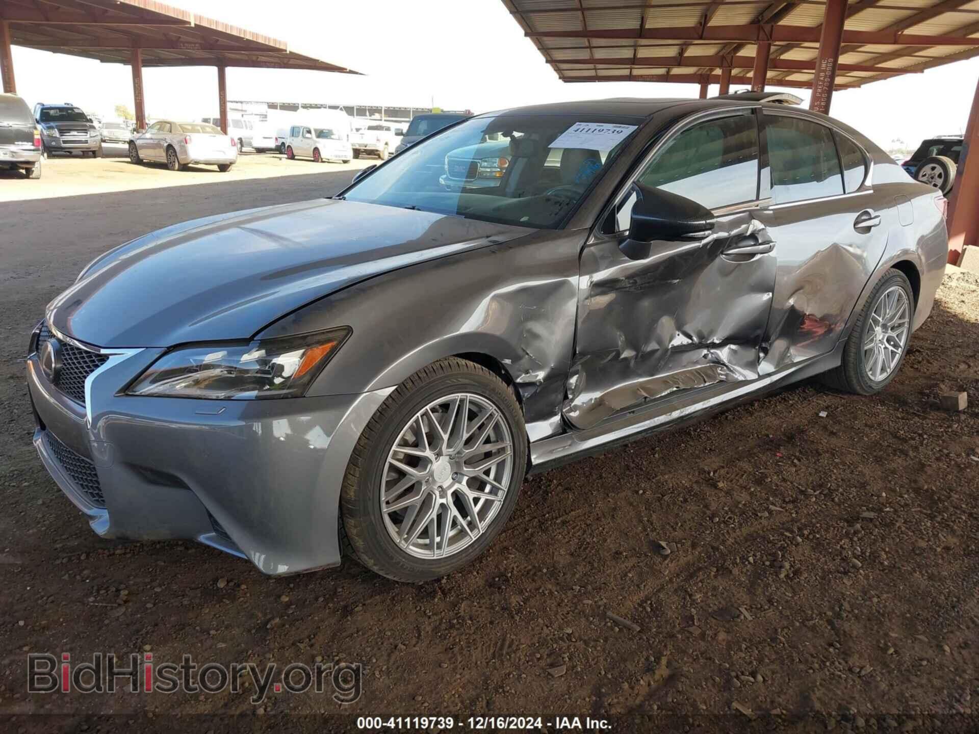 2014 LEXUS GS 350 - VIN: JTHCE1BL3E5026239 - Фото 2