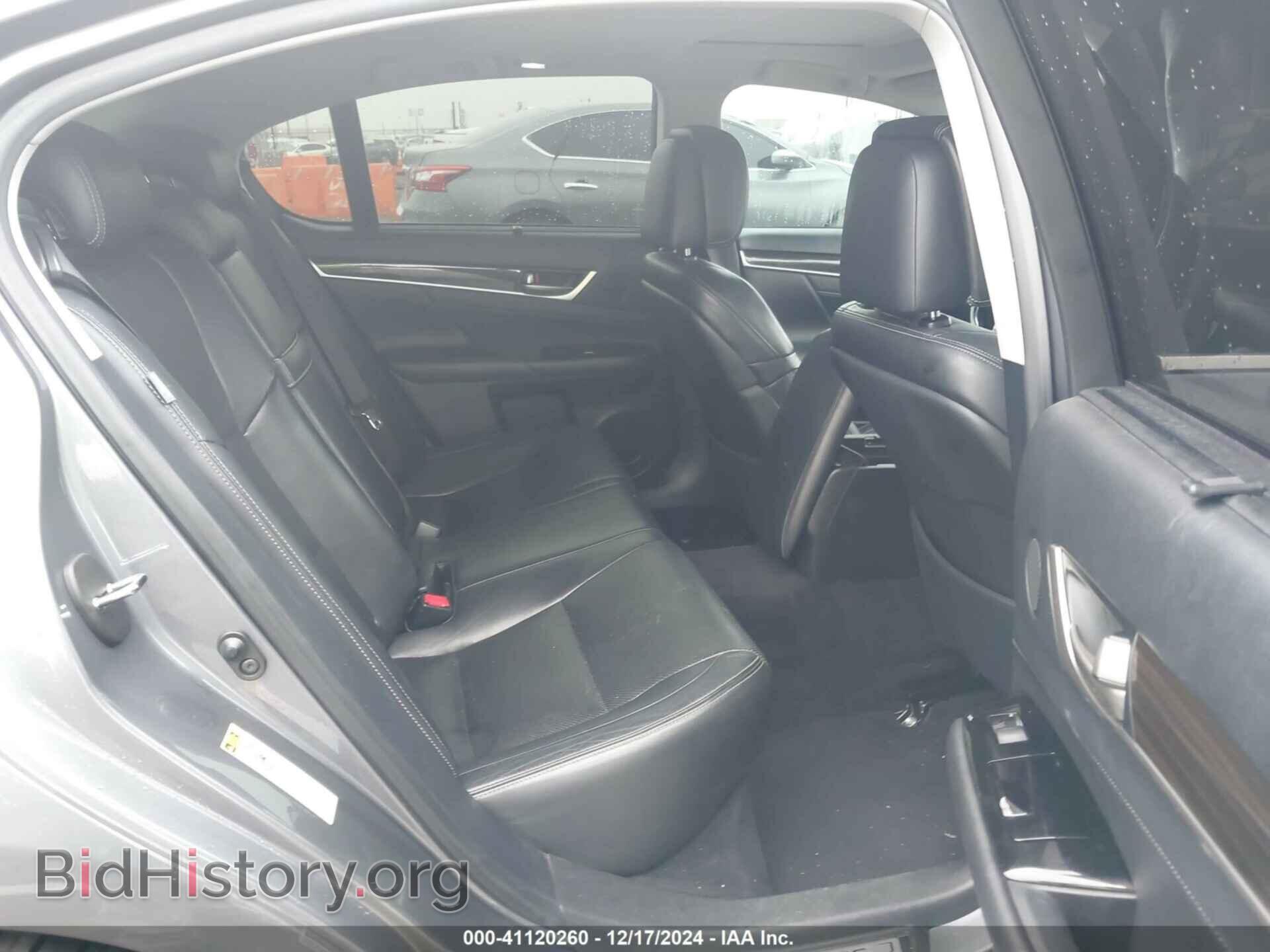 2013 LEXUS GS - VIN: JTHBE1BL3D5017910 - Photo 8