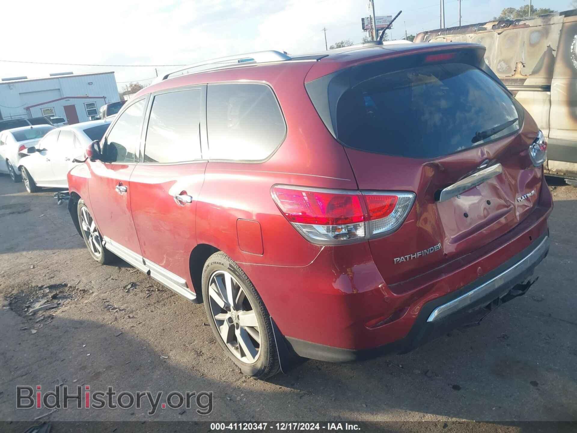 2015 NISSAN PATHFINDER - VIN: 5N1AR2MN8FC656686 - Фото 3