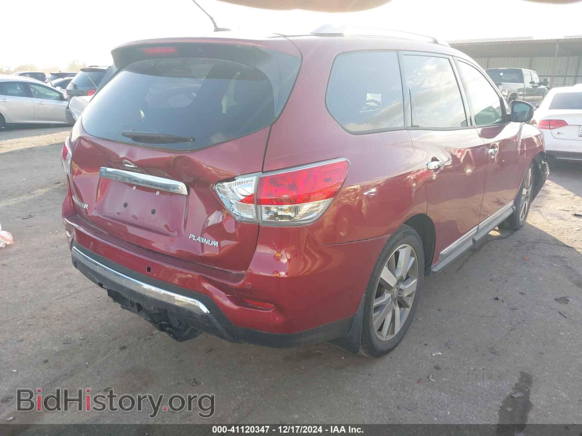2015 NISSAN PATHFINDER - VIN: 5N1AR2MN8FC656686 - Фото 4