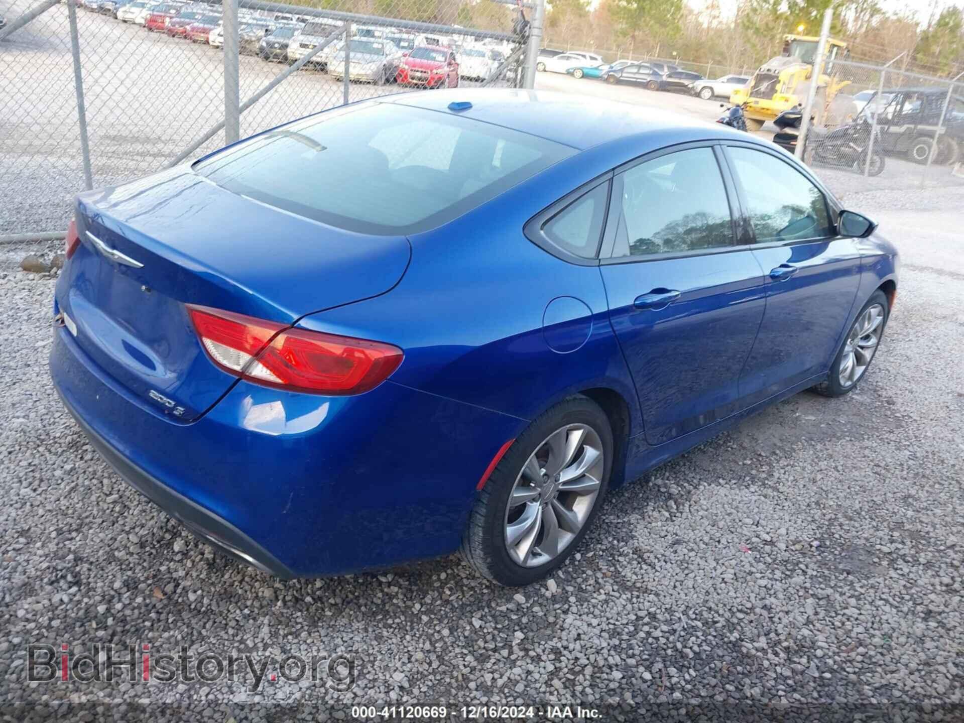 2015 CHRYSLER 200 - VIN: 1C3CCCBB5FN658840 - Фото 4