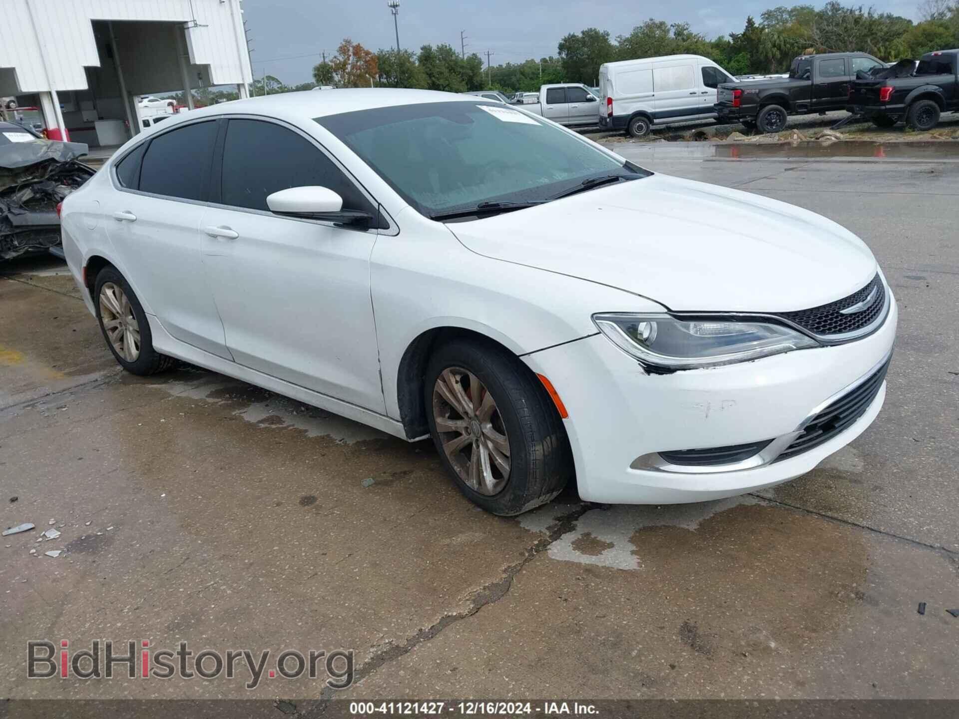 Фотография 1C3CCCAB0GN116385 - CHRYSLER 200 2016