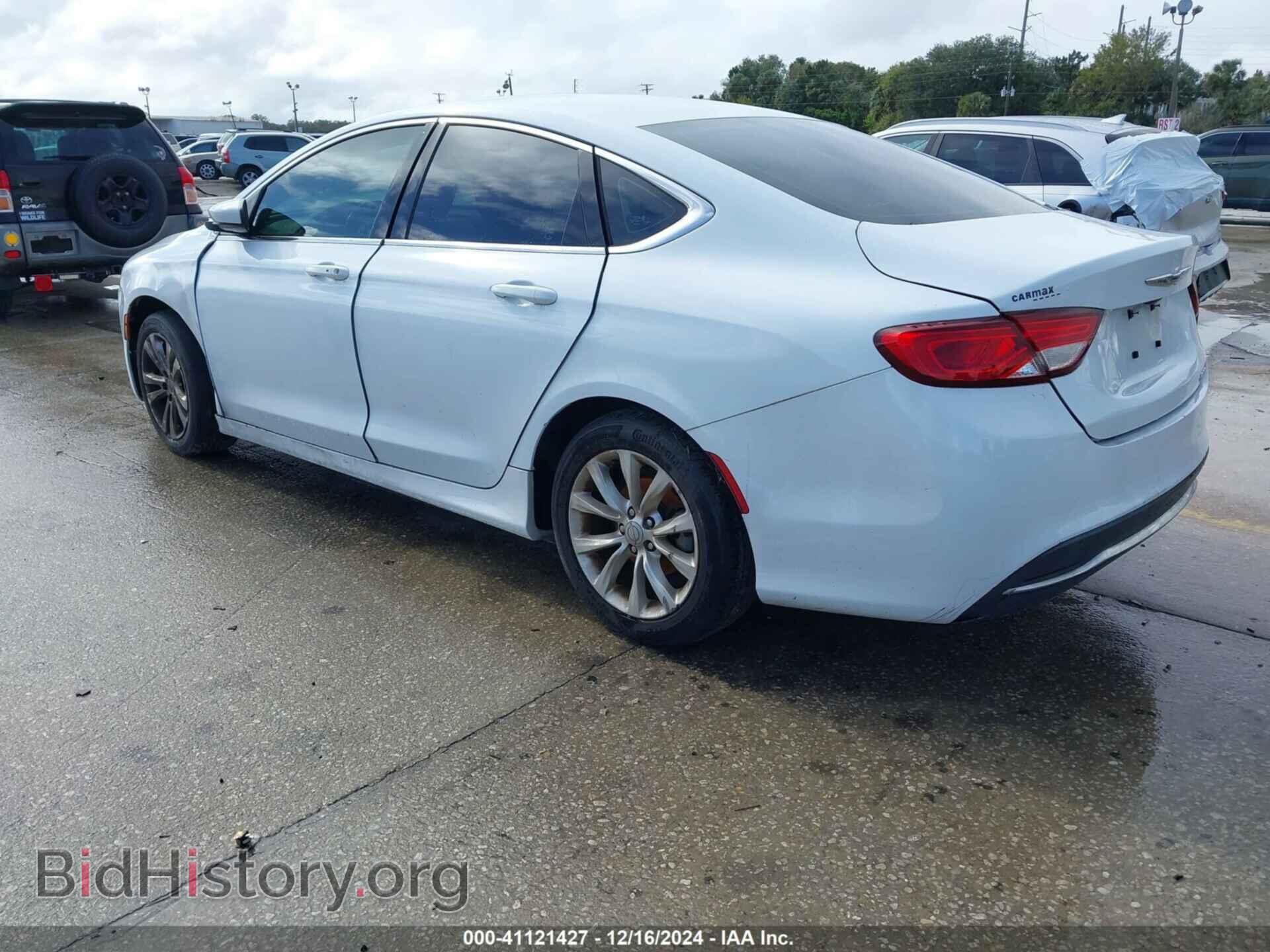 2016 CHRYSLER 200 - VIN: 1C3CCCAB0GN116385 - Фото 3