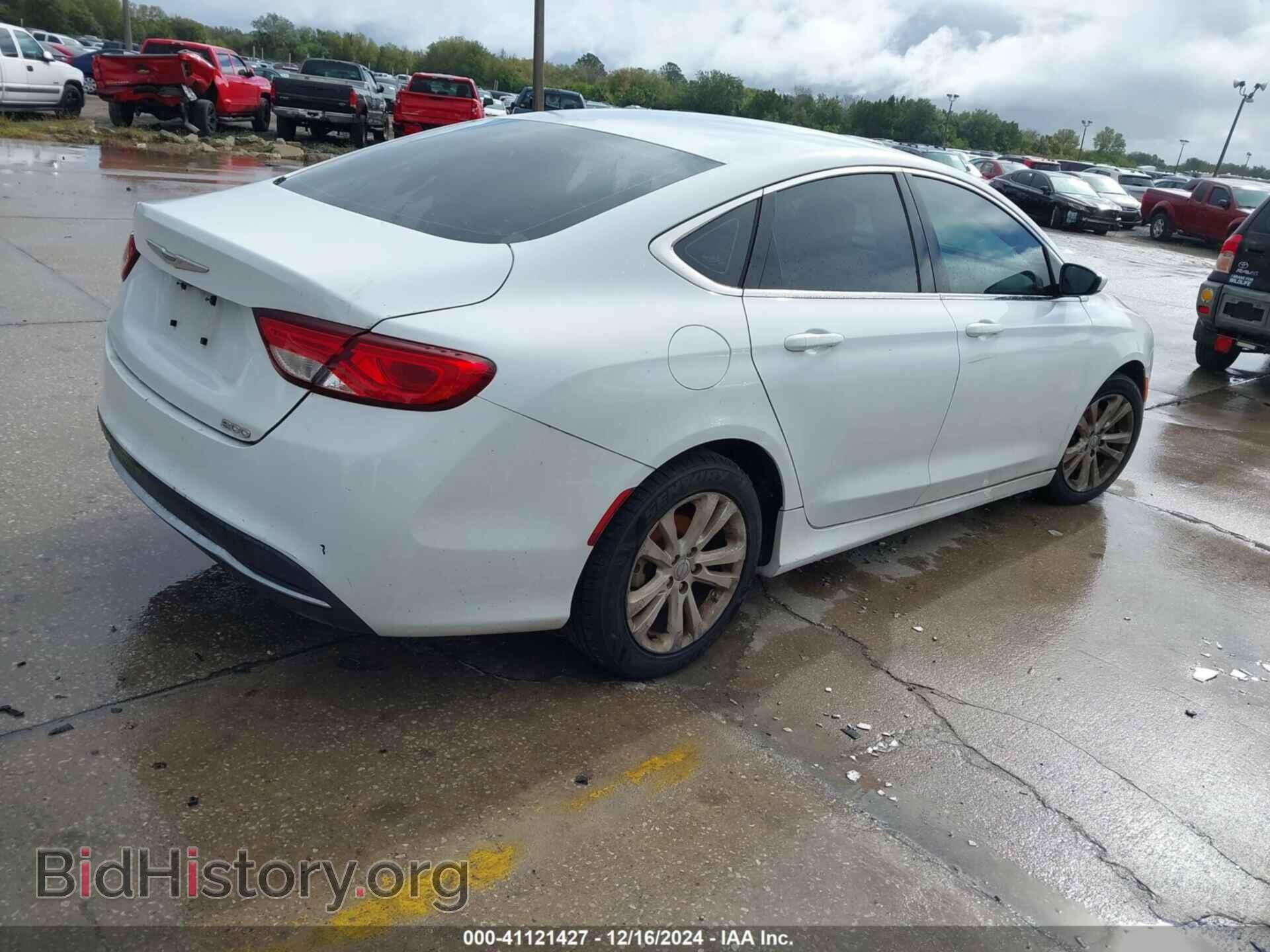 2016 CHRYSLER 200 - VIN: 1C3CCCAB0GN116385 - Фото 4
