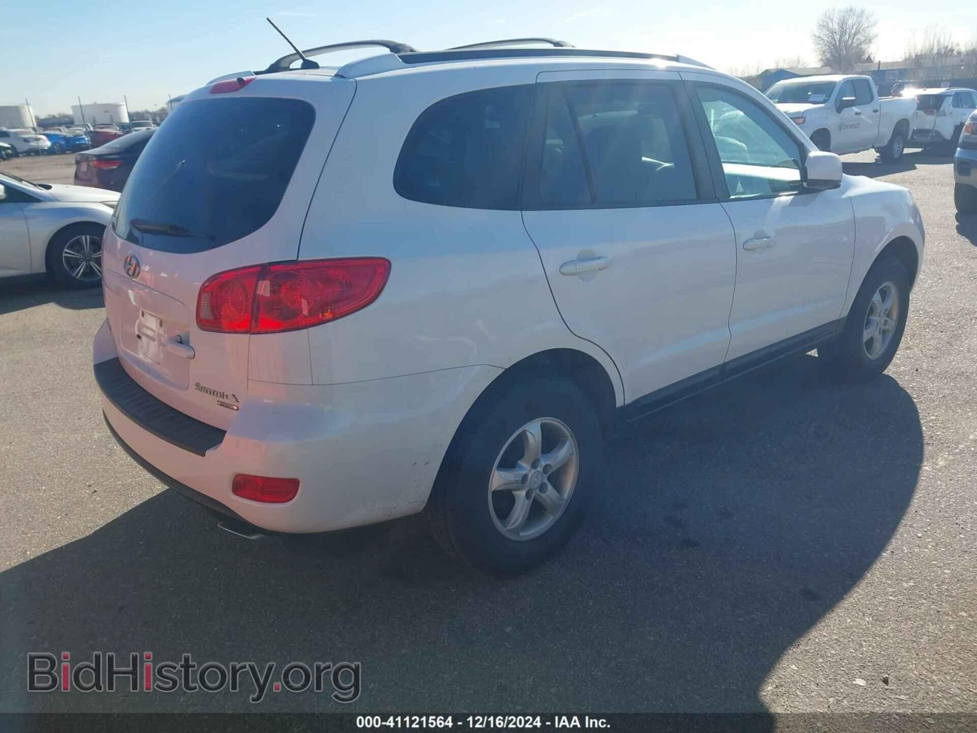 2007 HYUNDAI SANTA FE - VIN: 5NMSG73D57H045215 - Фото 4