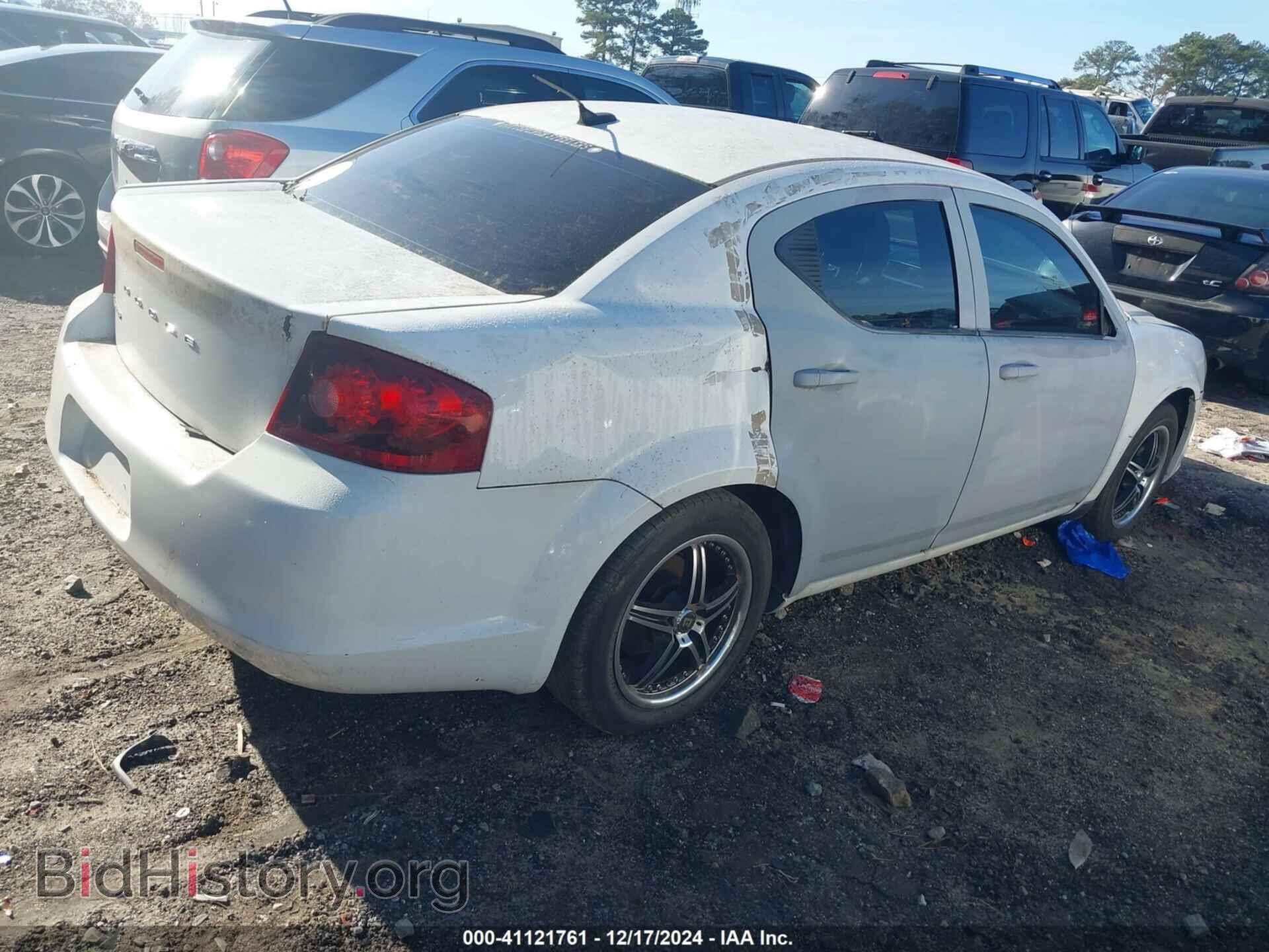 2012 DODGE AVENGER - VIN: 1C3CDZAB7CN323642 - Фото 4