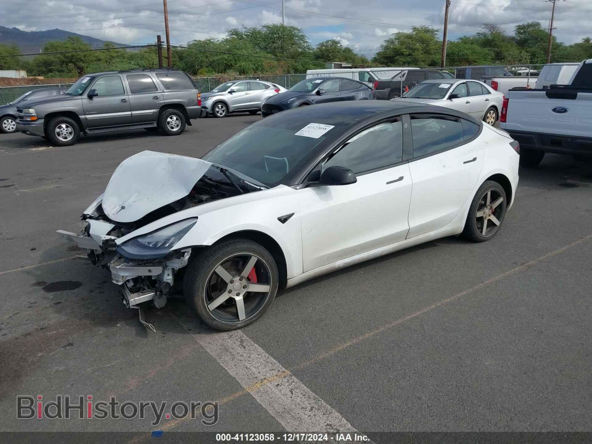 2019 TESLA MODEL 3 - VIN: 5YJ3E1EA6KF396946 - Фото 2