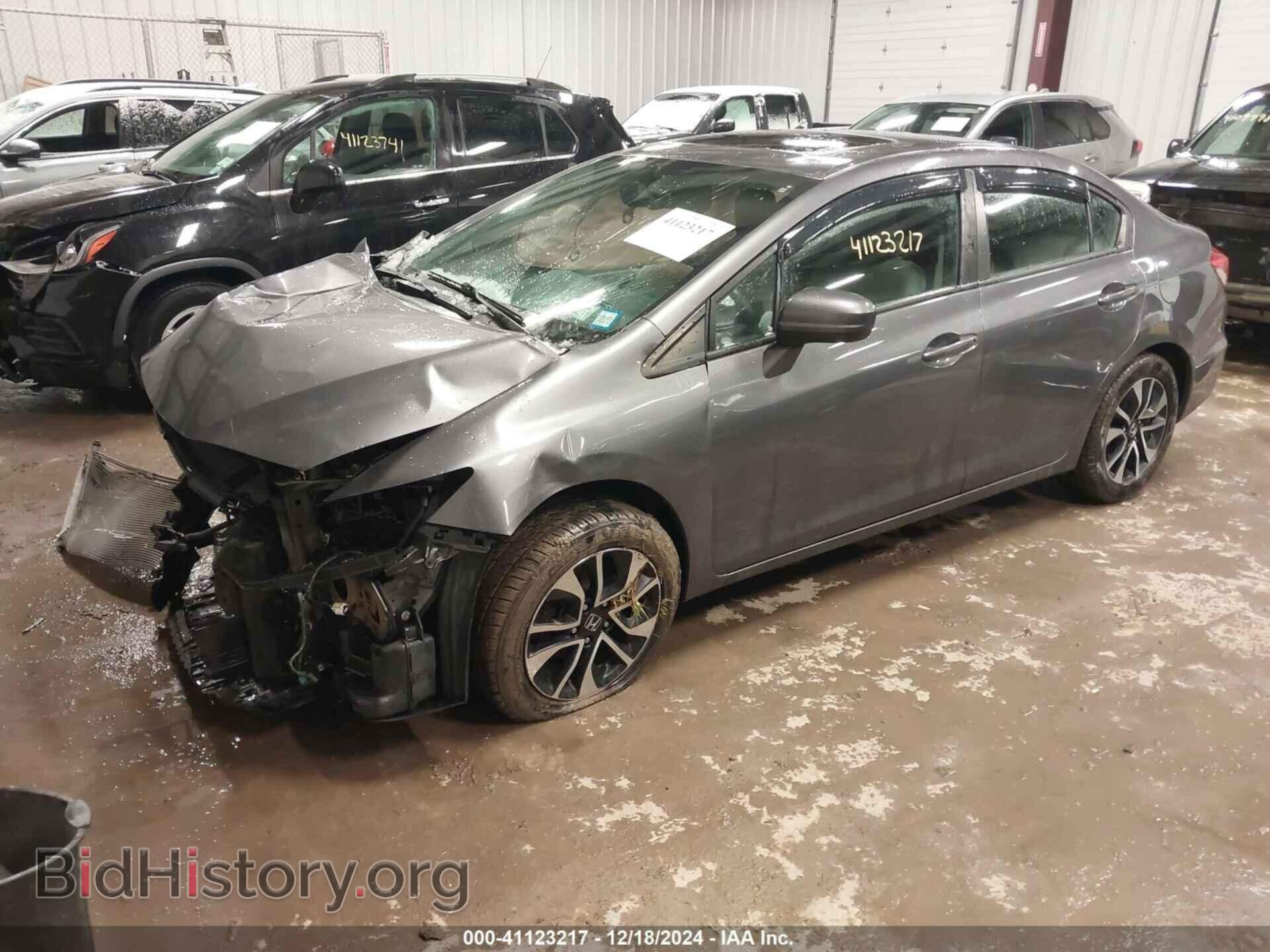 2015 HONDA CIVIC - VIN: 2HGFB2F83FH507350 - Фото 2