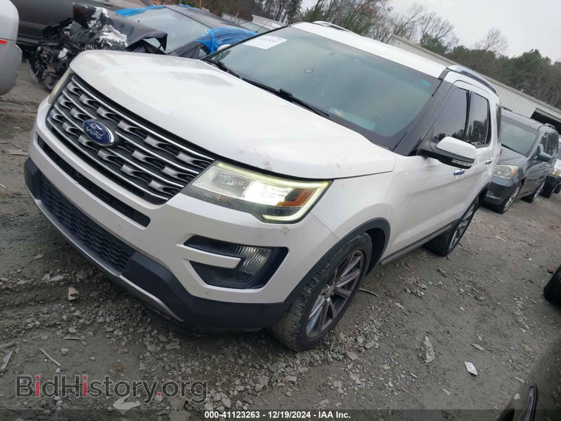 2016 FORD EXPLORER - VIN: 1FM5K7F87GGA36142 - Фото 2