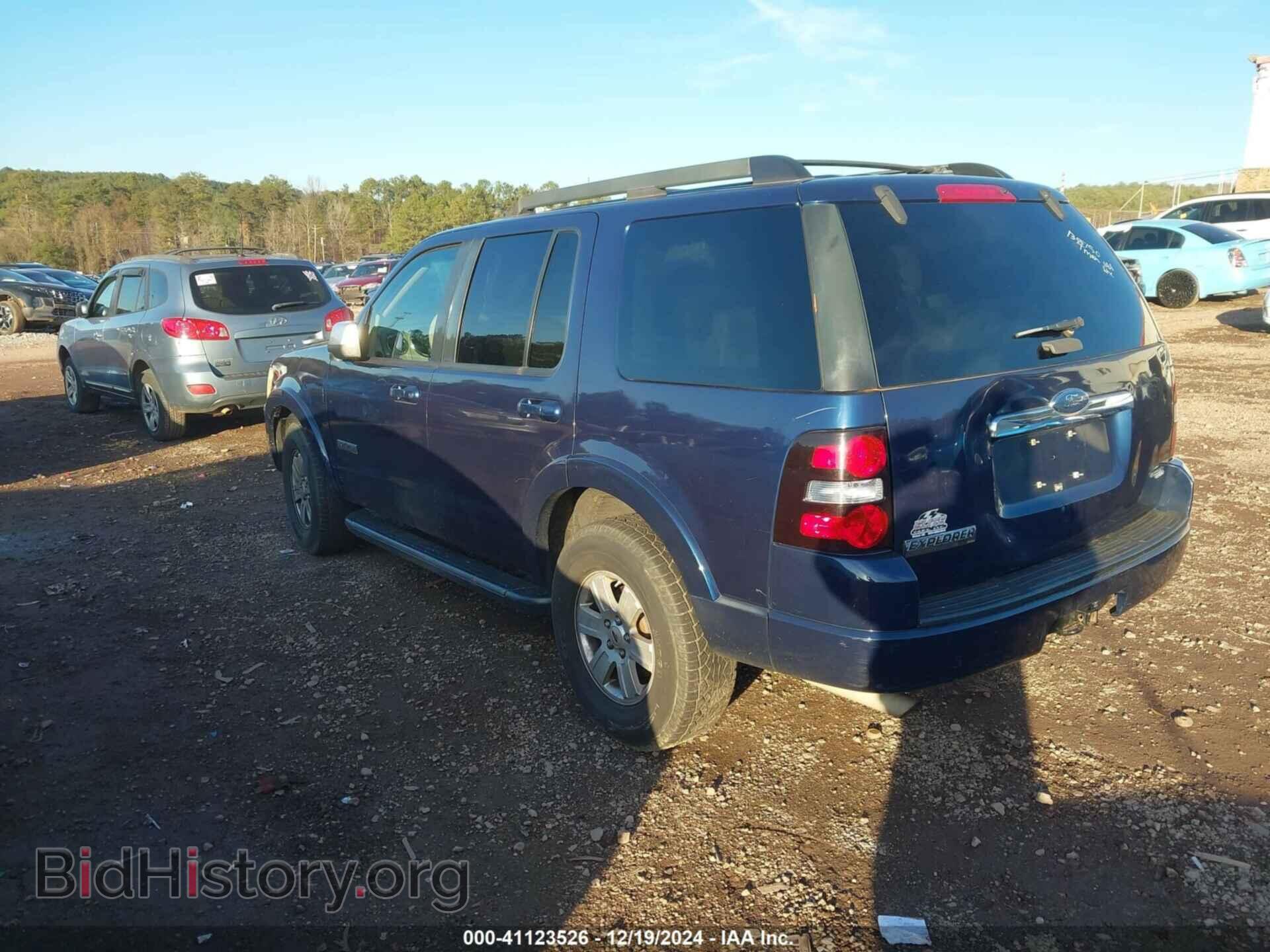 2007 FORD EXPLORER - VIN: 1FMEU73E27UB55190 - Фото 3