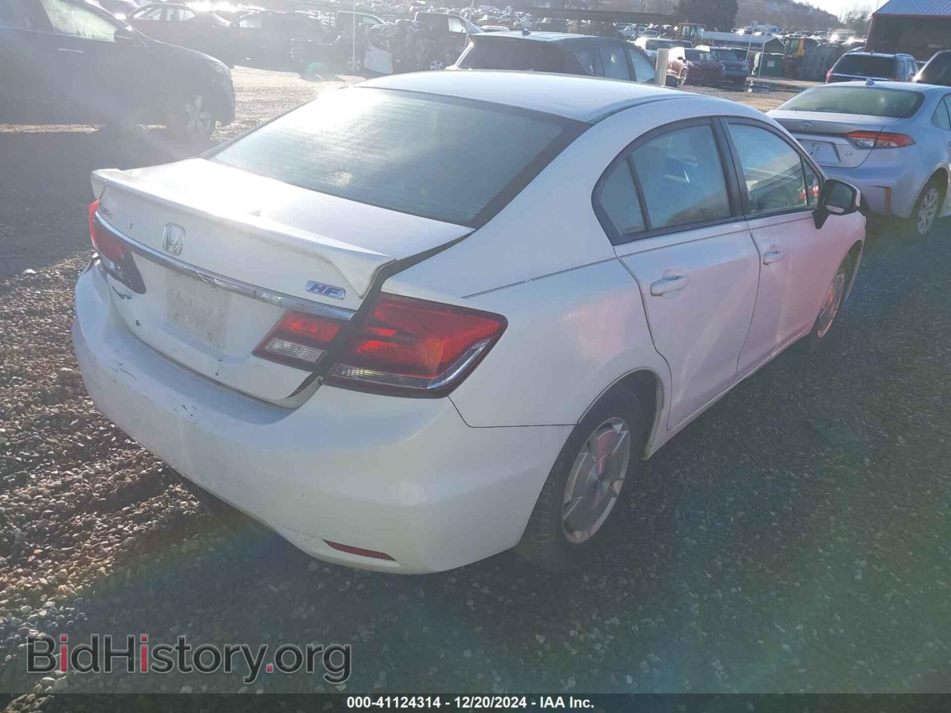 2013 HONDA CIVIC - VIN: 2HGFB2F62DH529299 - Фото 4