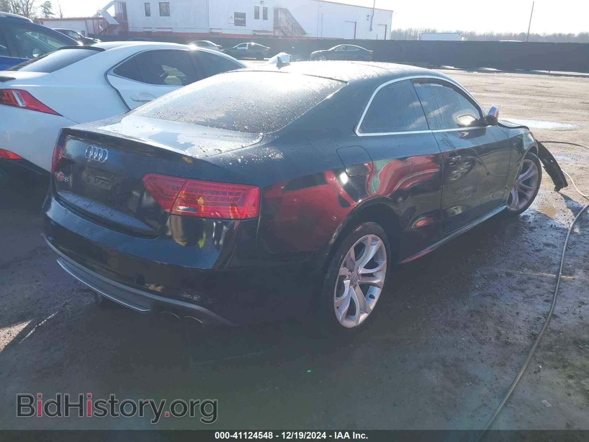 2013 AUDI S5 - VIN: WAUCGAFR8DA040523 - Photo 4