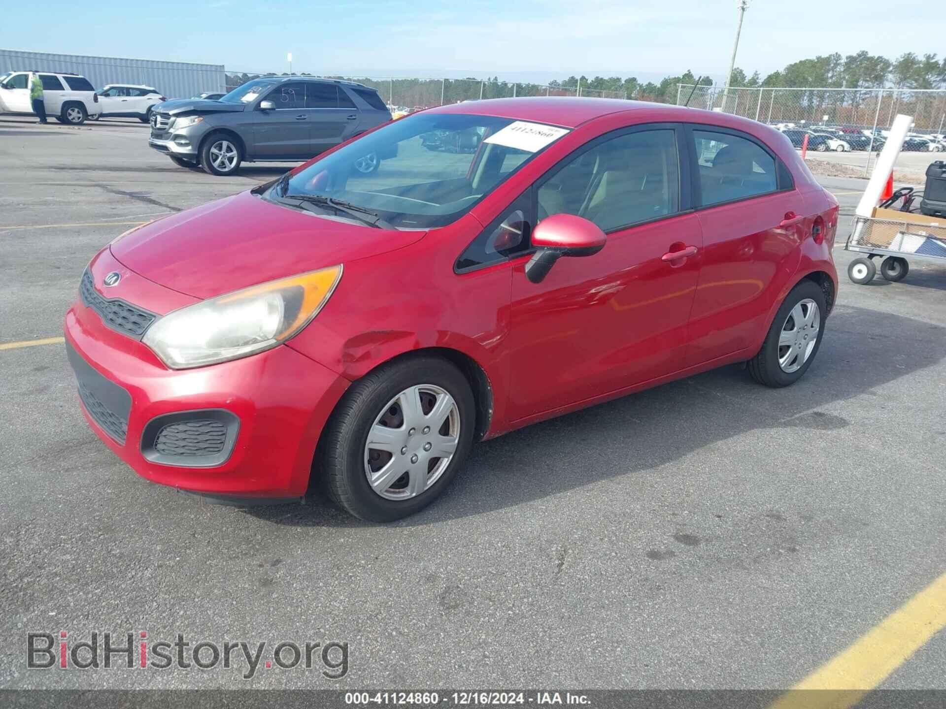 2014 KIA RIO - VIN: KNADM5A38E6405326 - Фото 2
