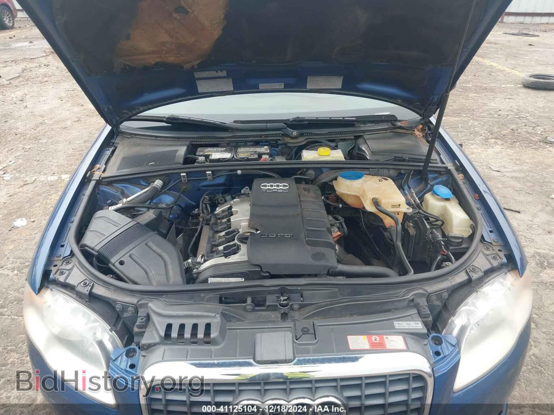 2006 AUDI A4 - VIN: WAUEF78E76A035020 - Фото 10
