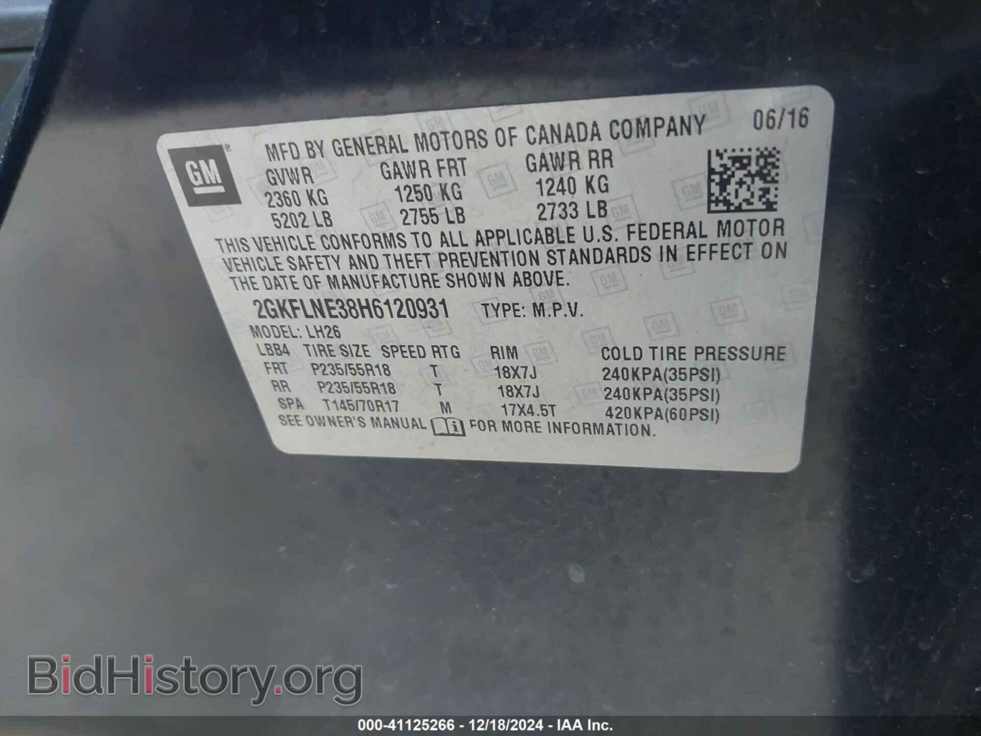 2017 GMC TERRAIN - VIN: 2GKFLNE38H6120931 - Photo 9