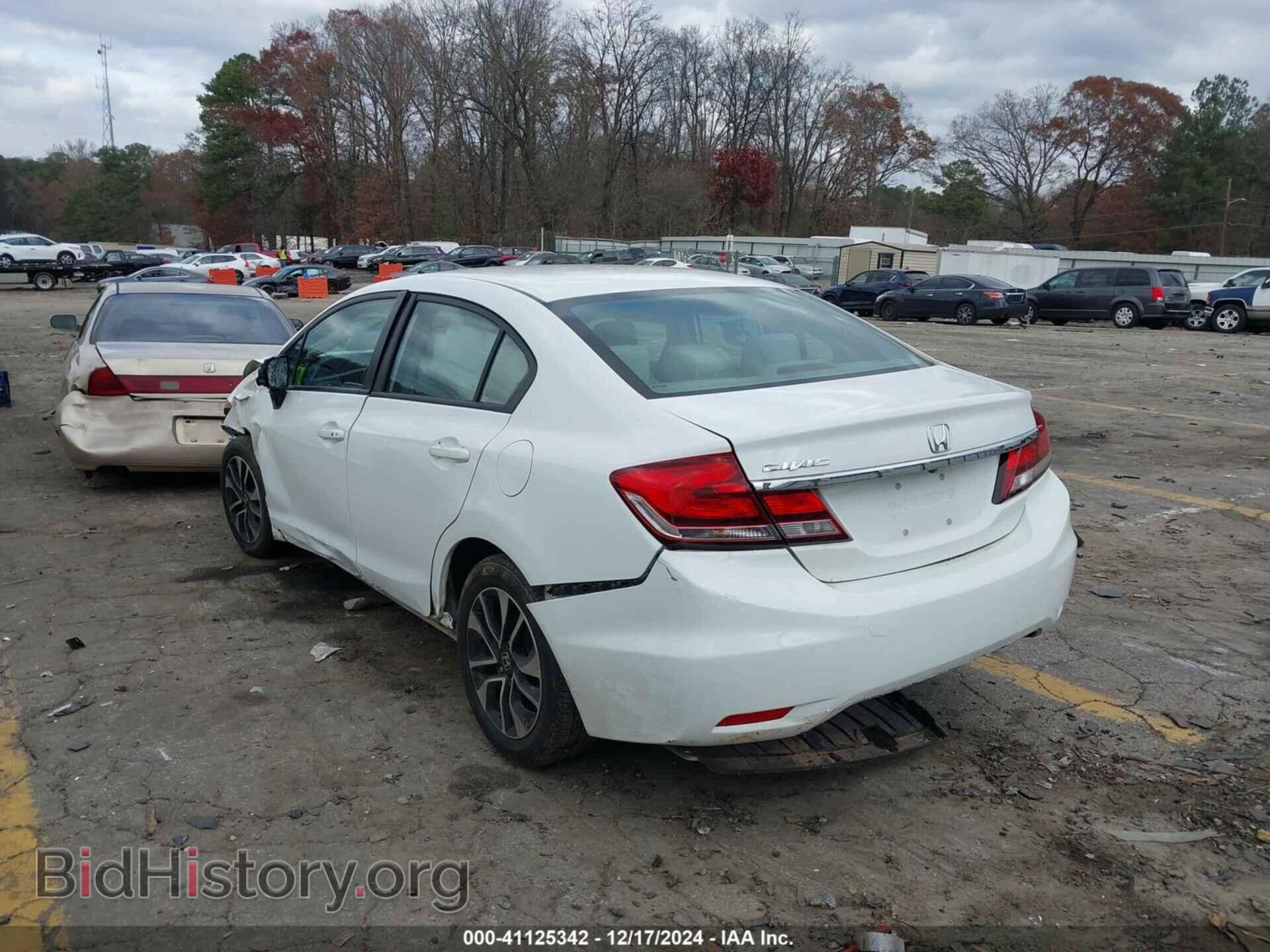 2014 HONDA CIVIC - VIN: 19XFB2F80EE227345 - Фото 3