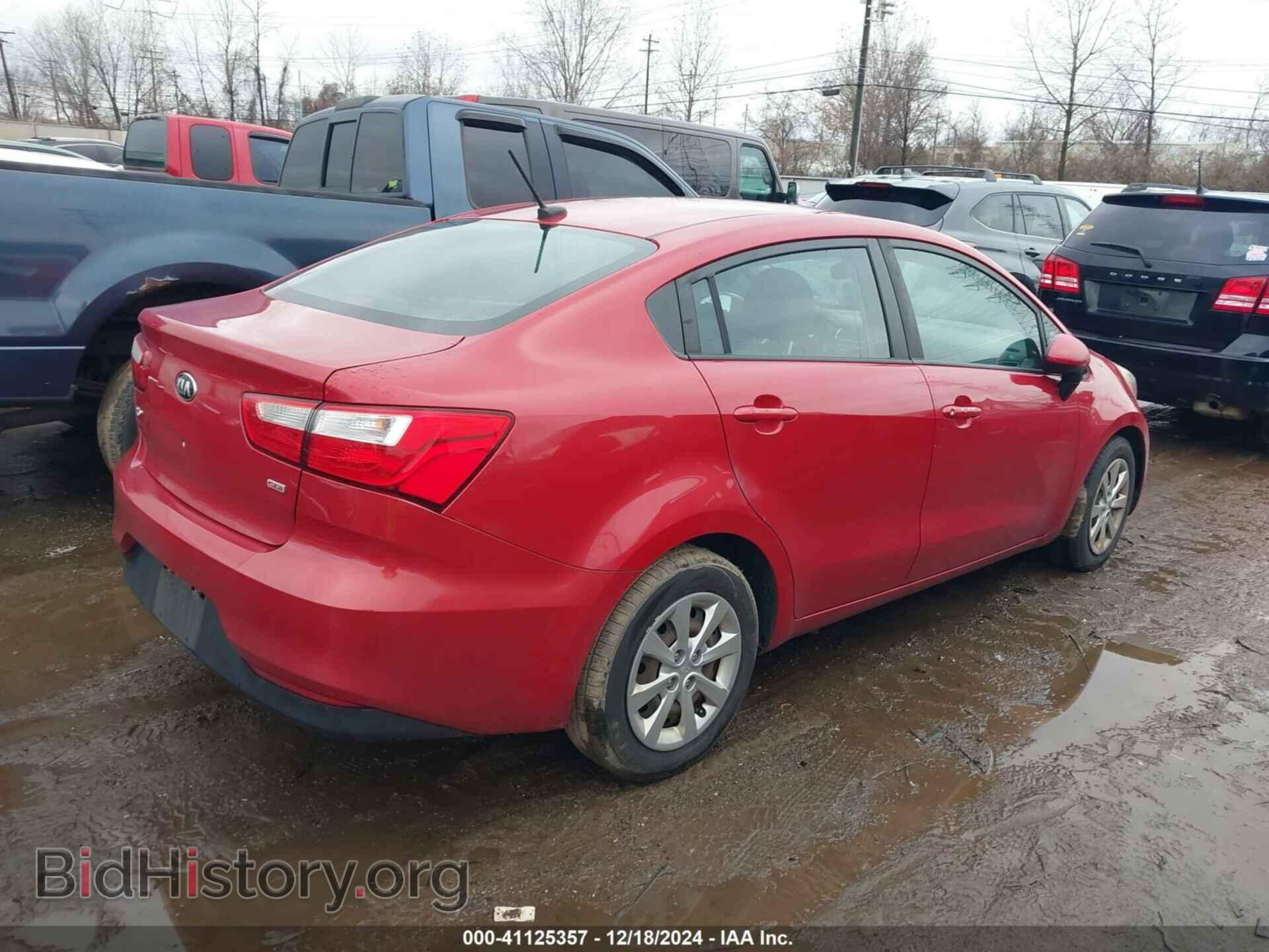 2017 KIA RIO - VIN: KNADM4A36H6035539 - Фото 4