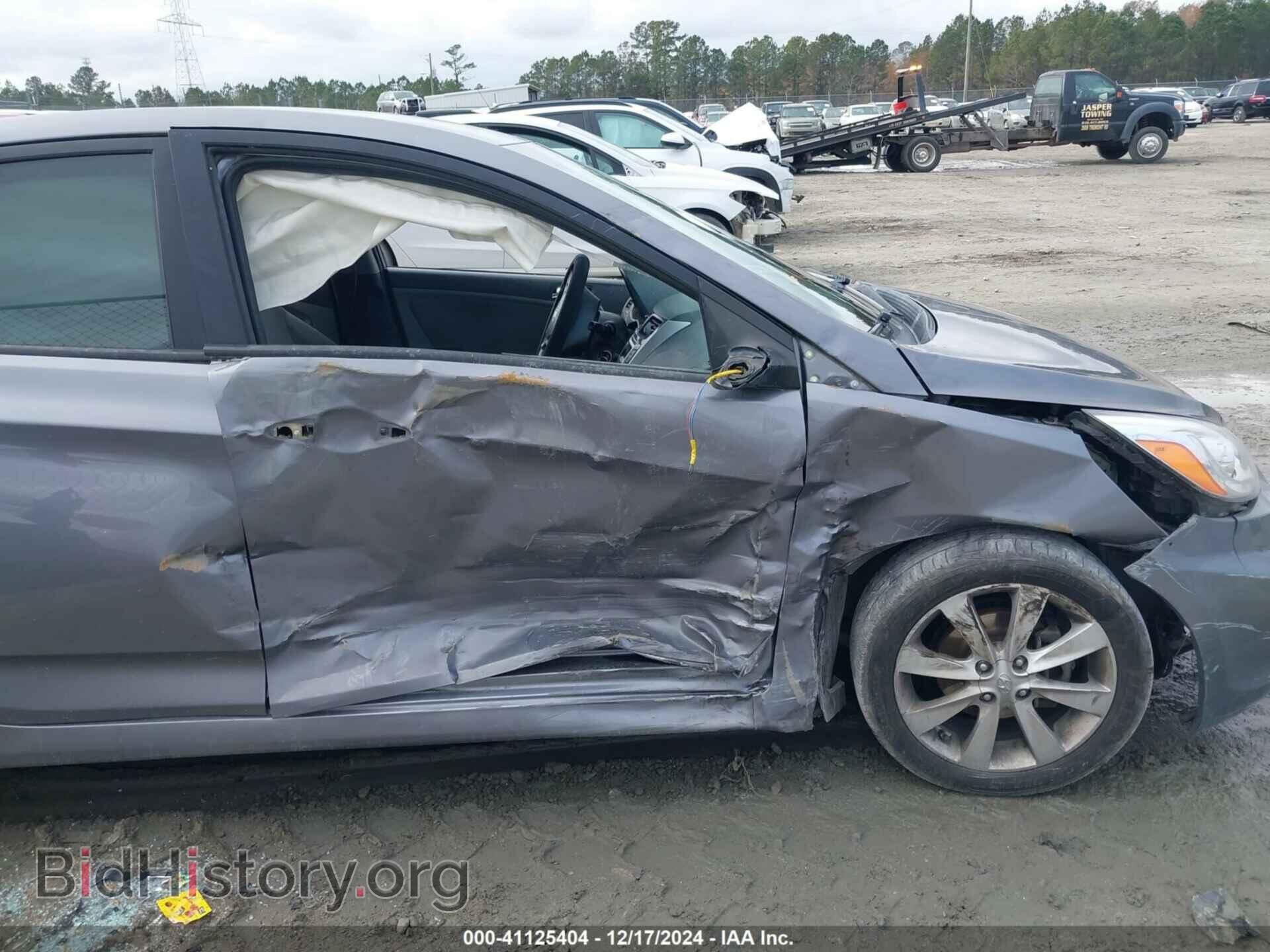 2014 HYUNDAI ACCENT - VIN: KMHCU4AE6EU605476 - Фото 6