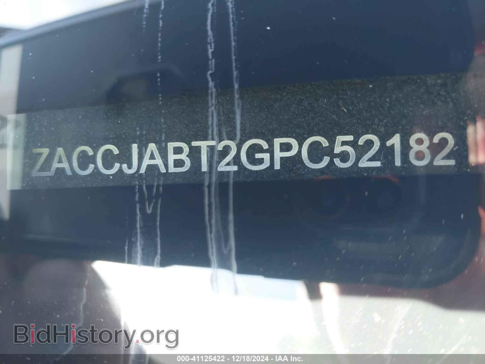 2016 JEEP RENEGADE - VIN: ZACCJABT2GPC52182 - Photo 9