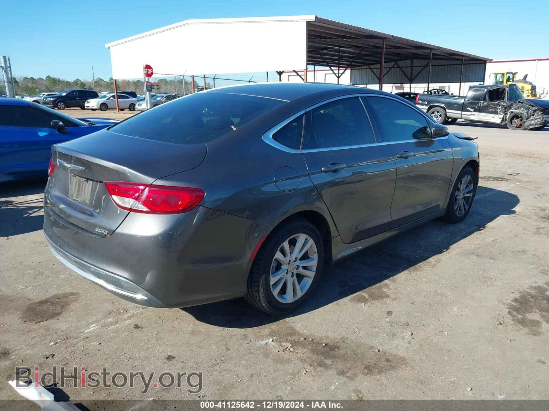 2016 CHRYSLER 200 - VIN: 1C3CCCAB7GN114780 - Фото 4