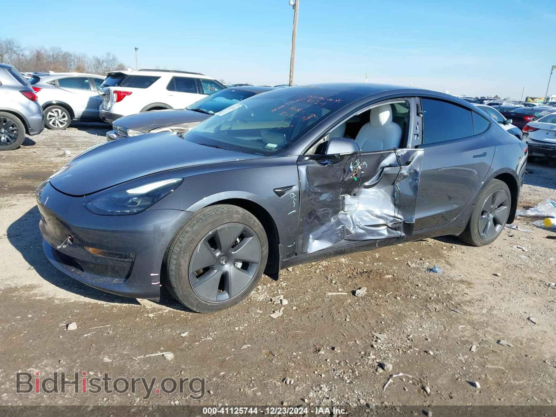 2022 TESLA MODEL 3 - VIN: 5YJ3E1EB3NF138932 - Фото 2