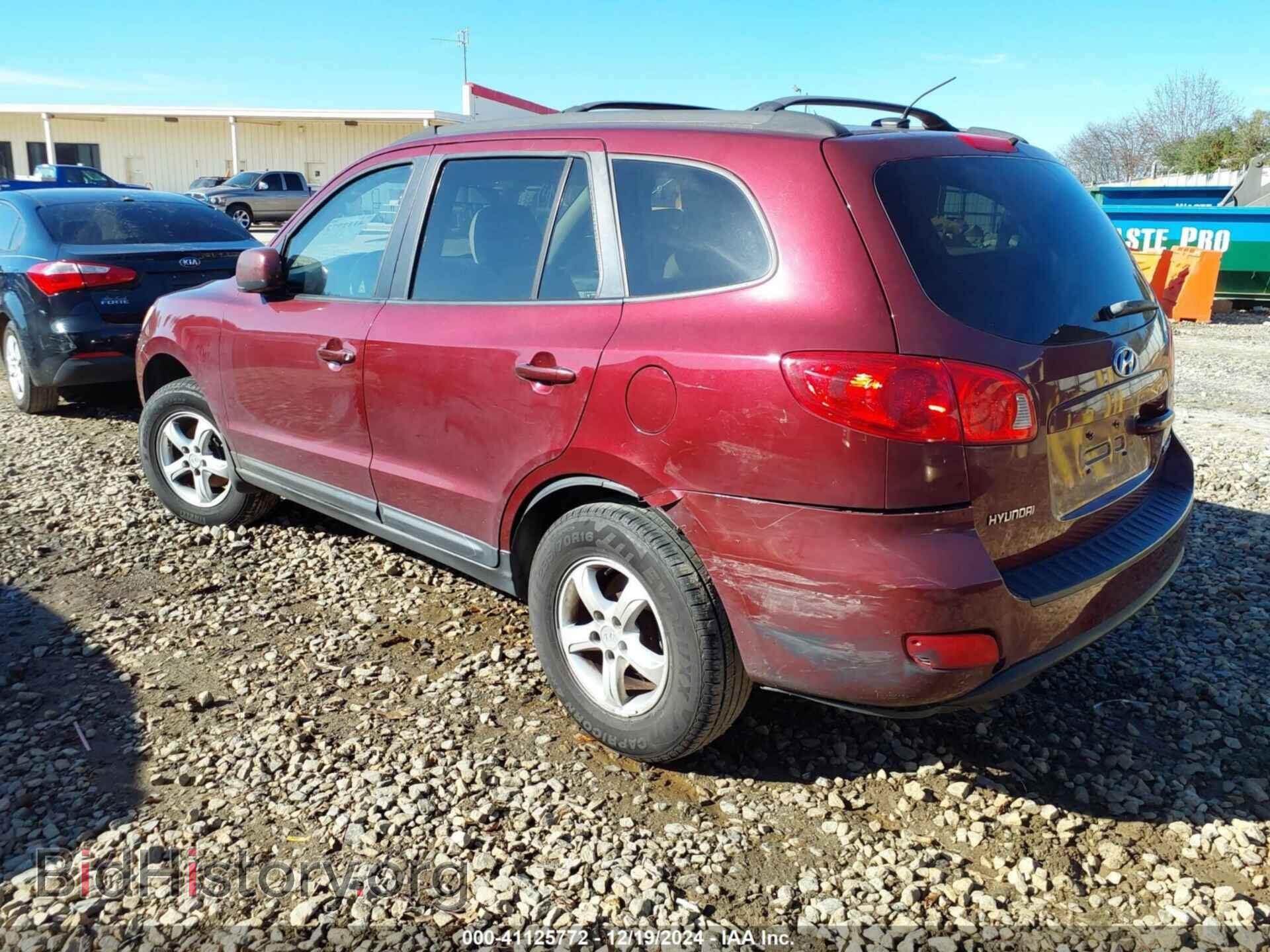 2008 HYUNDAI SANTA FE - VIN: 5NMSG13D88H156629 - Фото 3