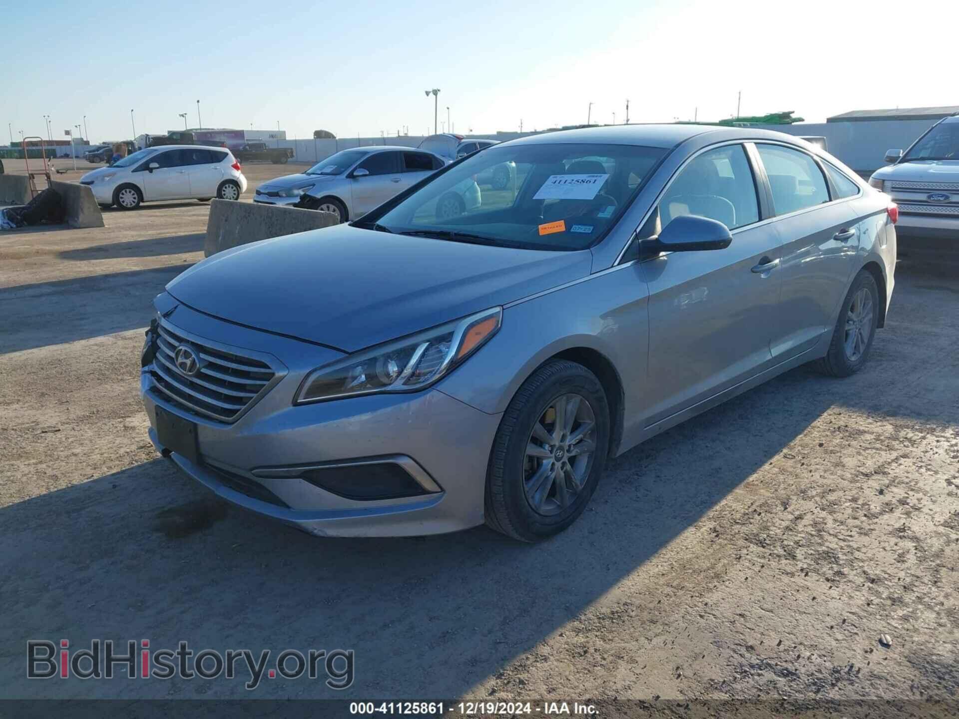 2017 HYUNDAI SONATA - VIN: 5NPE24AF1HH522435 - Фото 2