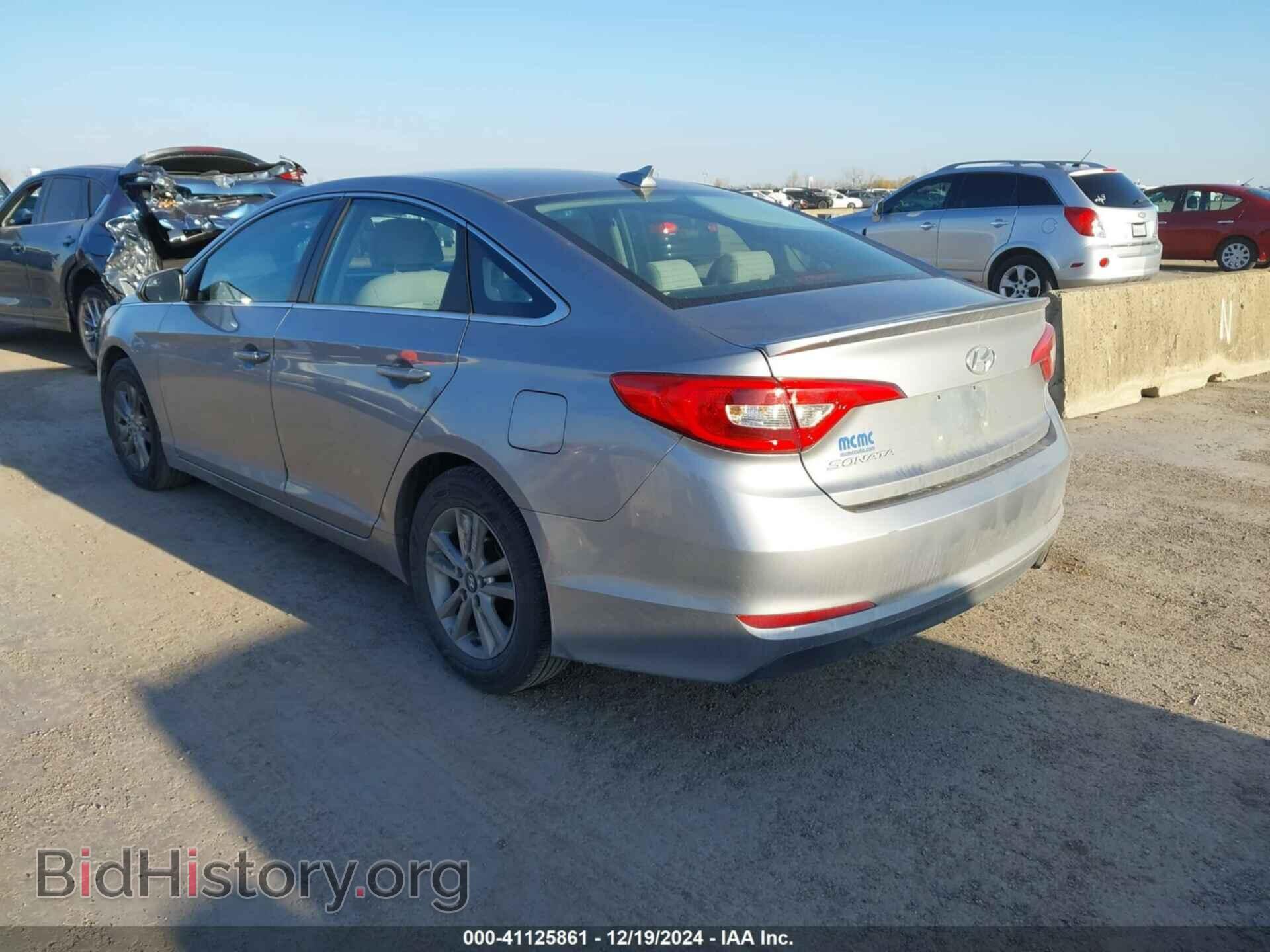 2017 HYUNDAI SONATA - VIN: 5NPE24AF1HH522435 - Фото 3