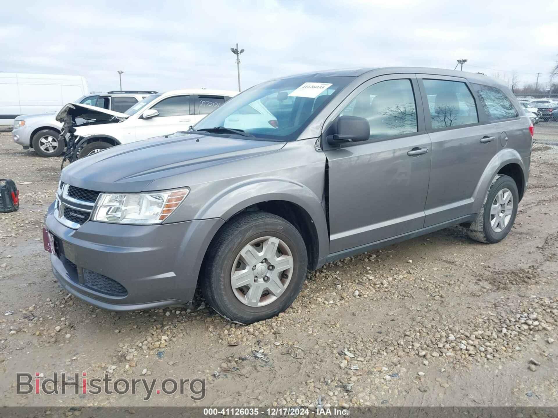 2012 DODGE JOURNEY - VIN: 3C4PDCAB1CT204138 - Фото 2