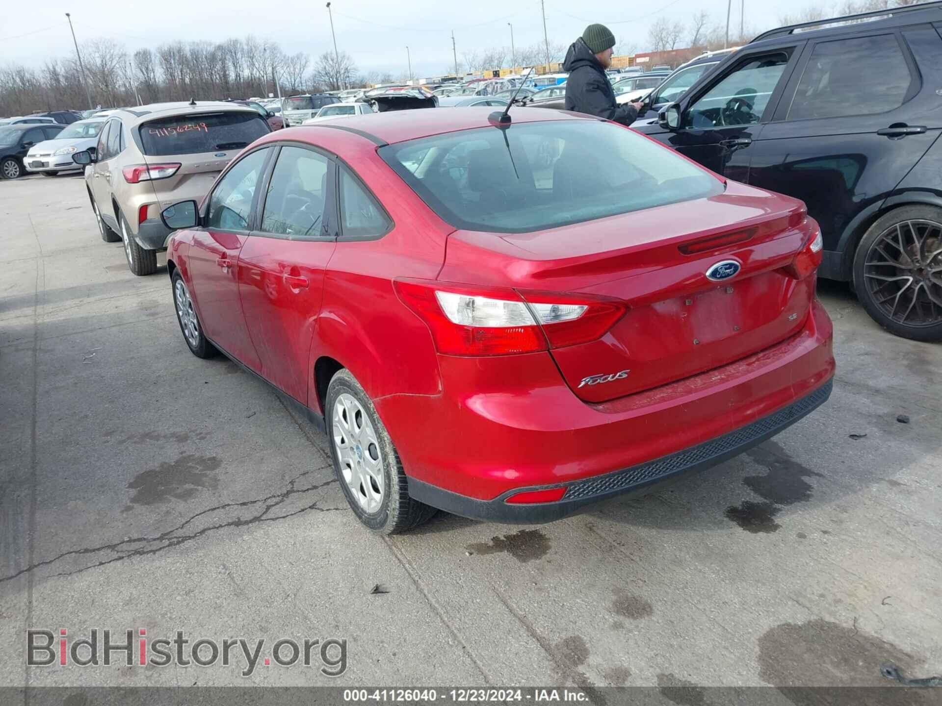 2012 FORD FOCUS - VIN: 1FAHP3F2XCL233434 - Фото 3