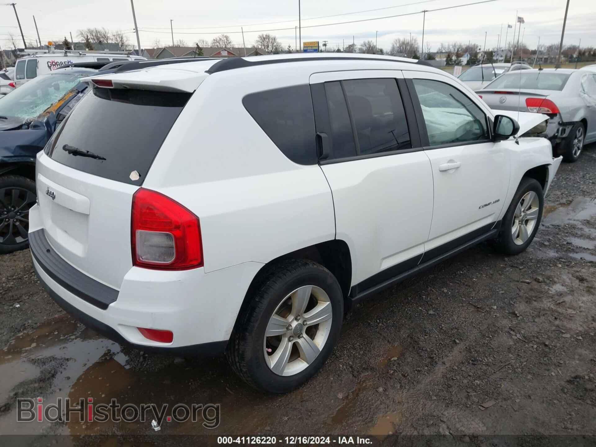 2012 JEEP COMPASS - VIN: 1C4NJDBB6CD587875 - Фото 4