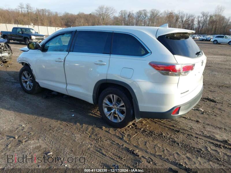2014 Toyota HIGHLANDER (VIN 5TDBKRFHXES059727) — фото 3 из 21