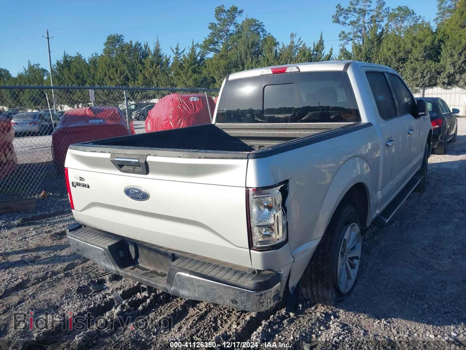 2017 FORD F-150 - VIN: 1FTEW1CF9HKE45458 - Фото 4
