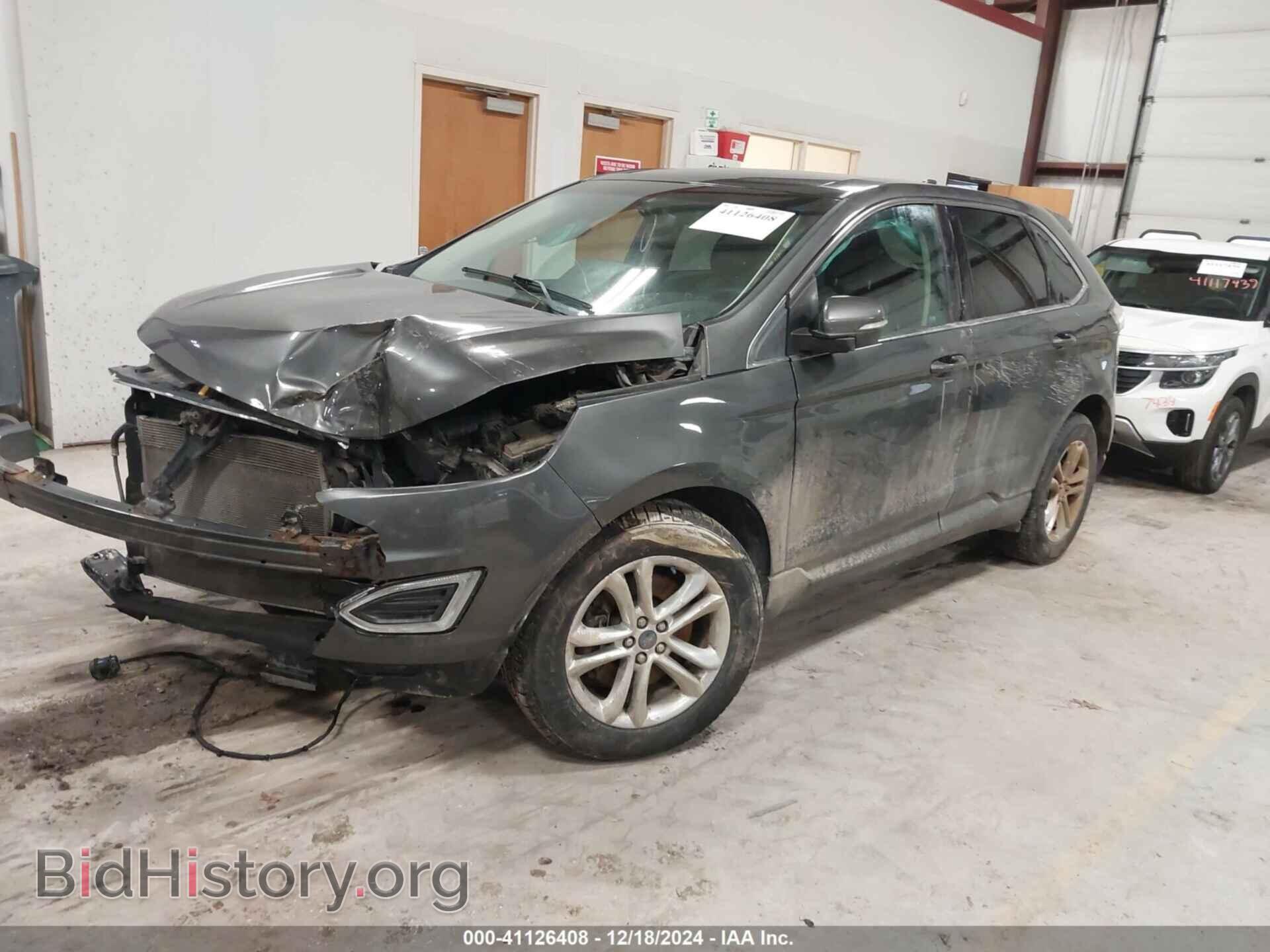 2015 FORD EDGE - VIN: 2FMTK4J86FBB62897 - Фото 2