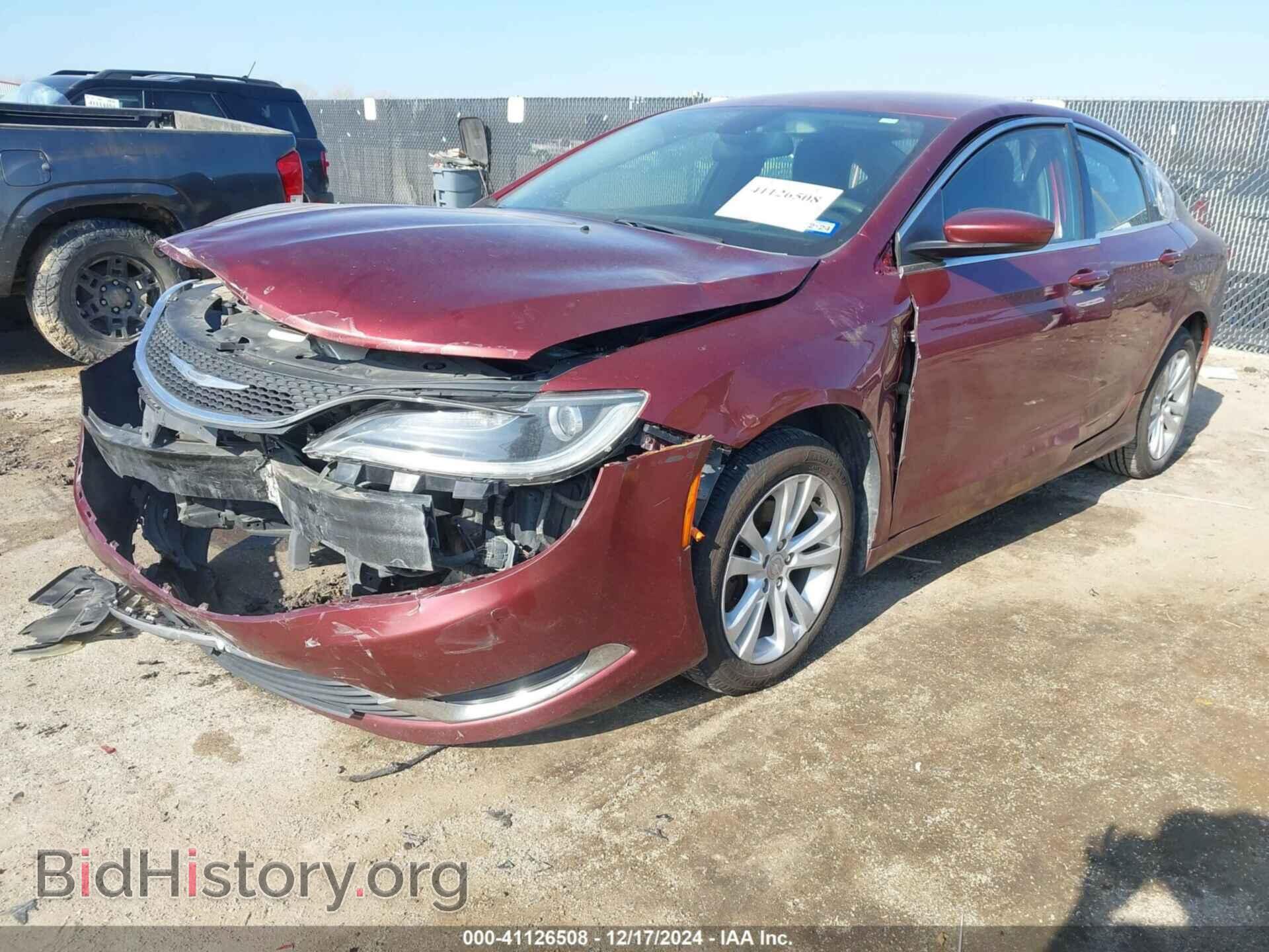 2015 CHRYSLER 200 - VIN: 1C3CCCAB3FN570323 - Фото 2